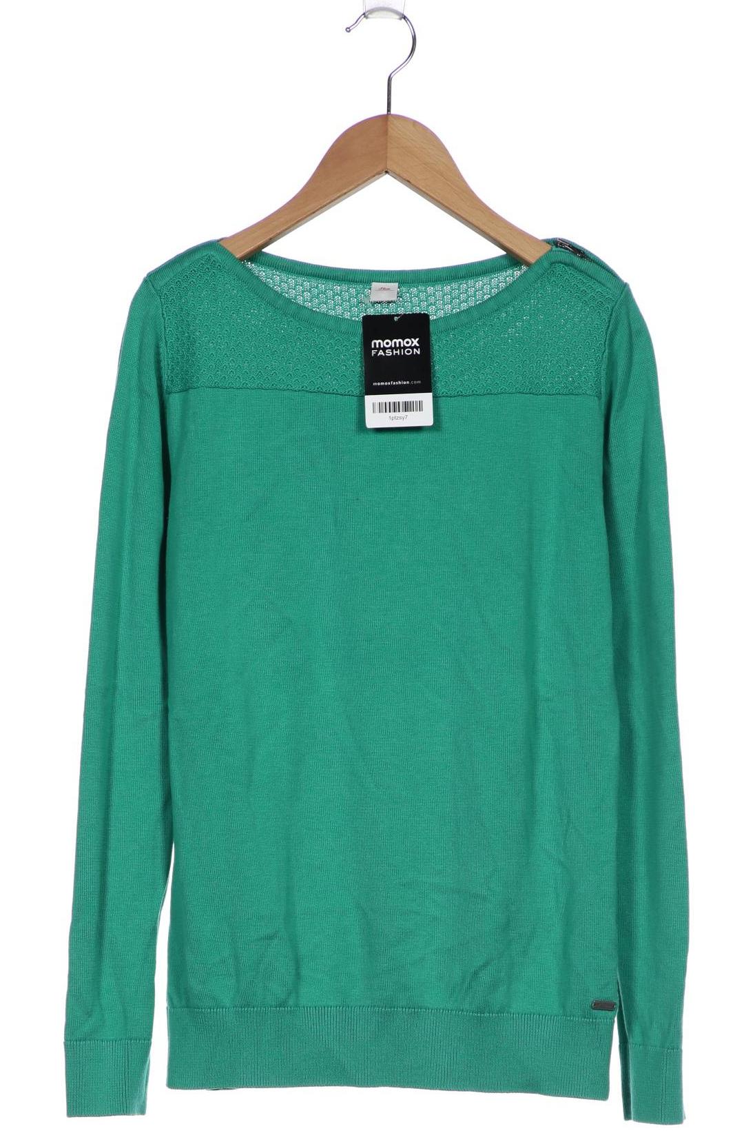 

s.Oliver Damen Pullover, grün
