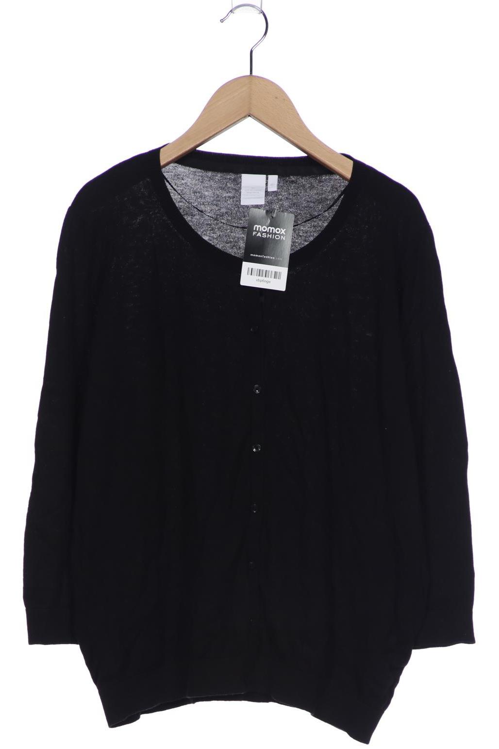

s.Oliver Damen Strickjacke, schwarz, Gr. 46