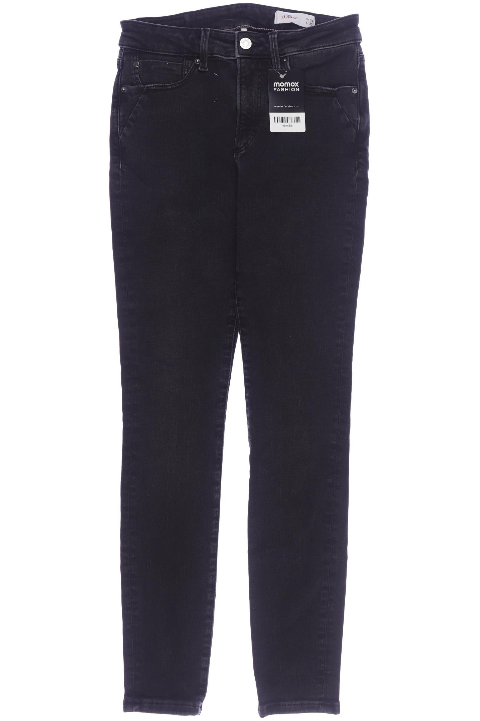 

s.Oliver Damen Jeans, grau, Gr. 34