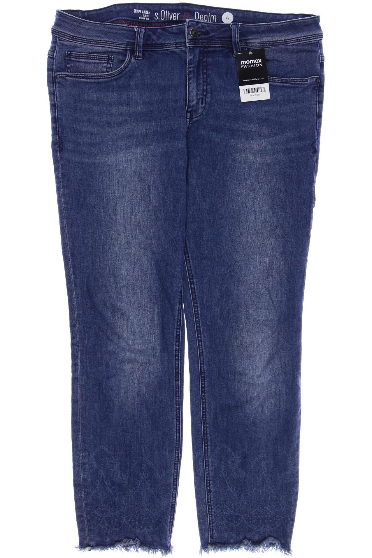 

s.Oliver Damen Jeans, blau