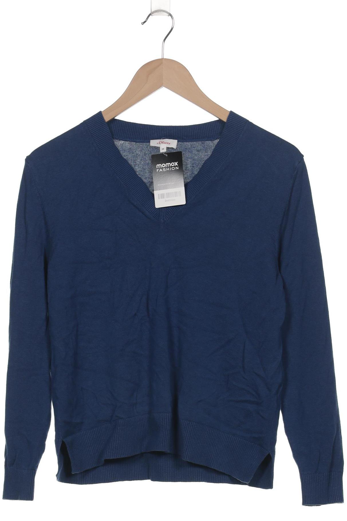 

s.Oliver Damen Pullover, blau, Gr. 38