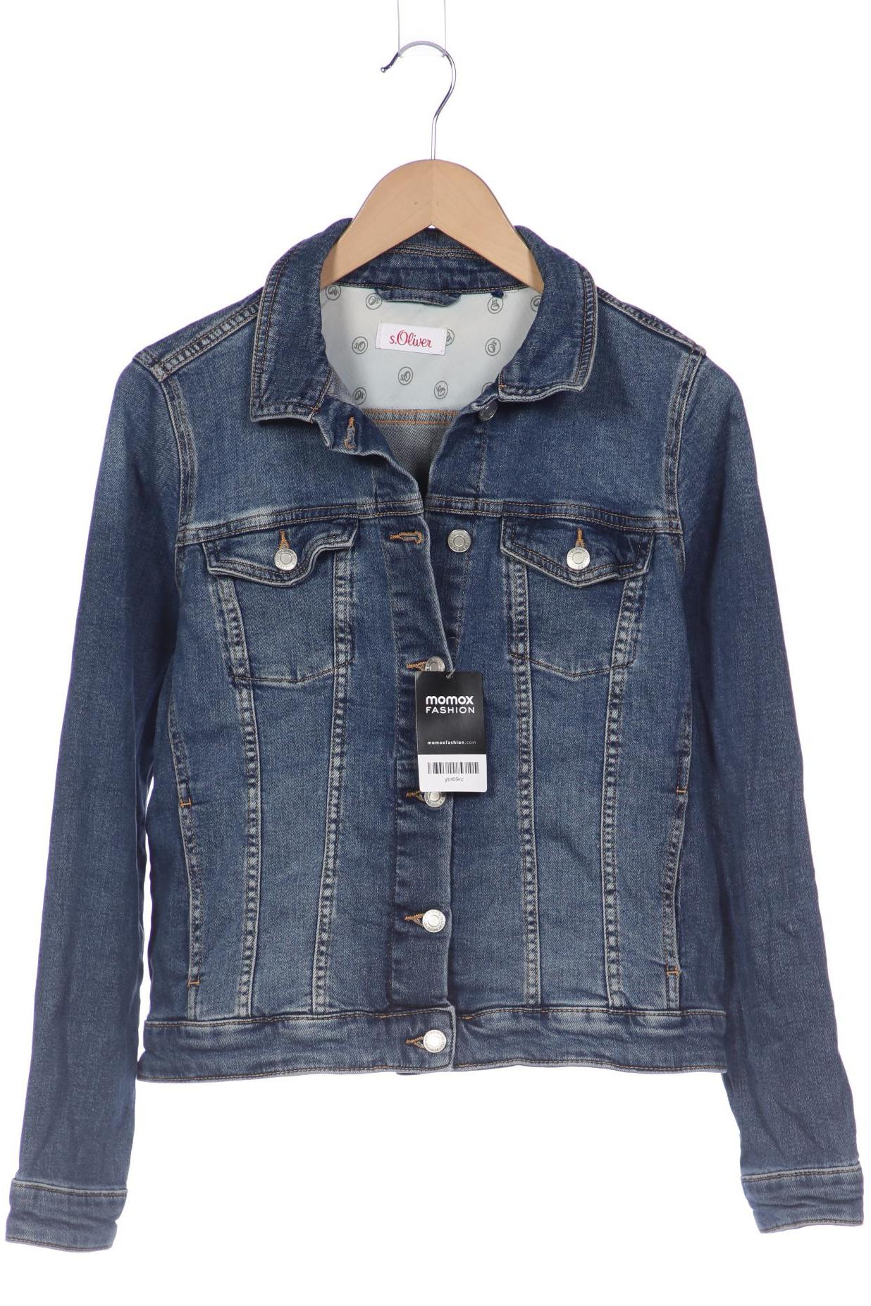 

s.Oliver Damen Jacke, blau, Gr. 38