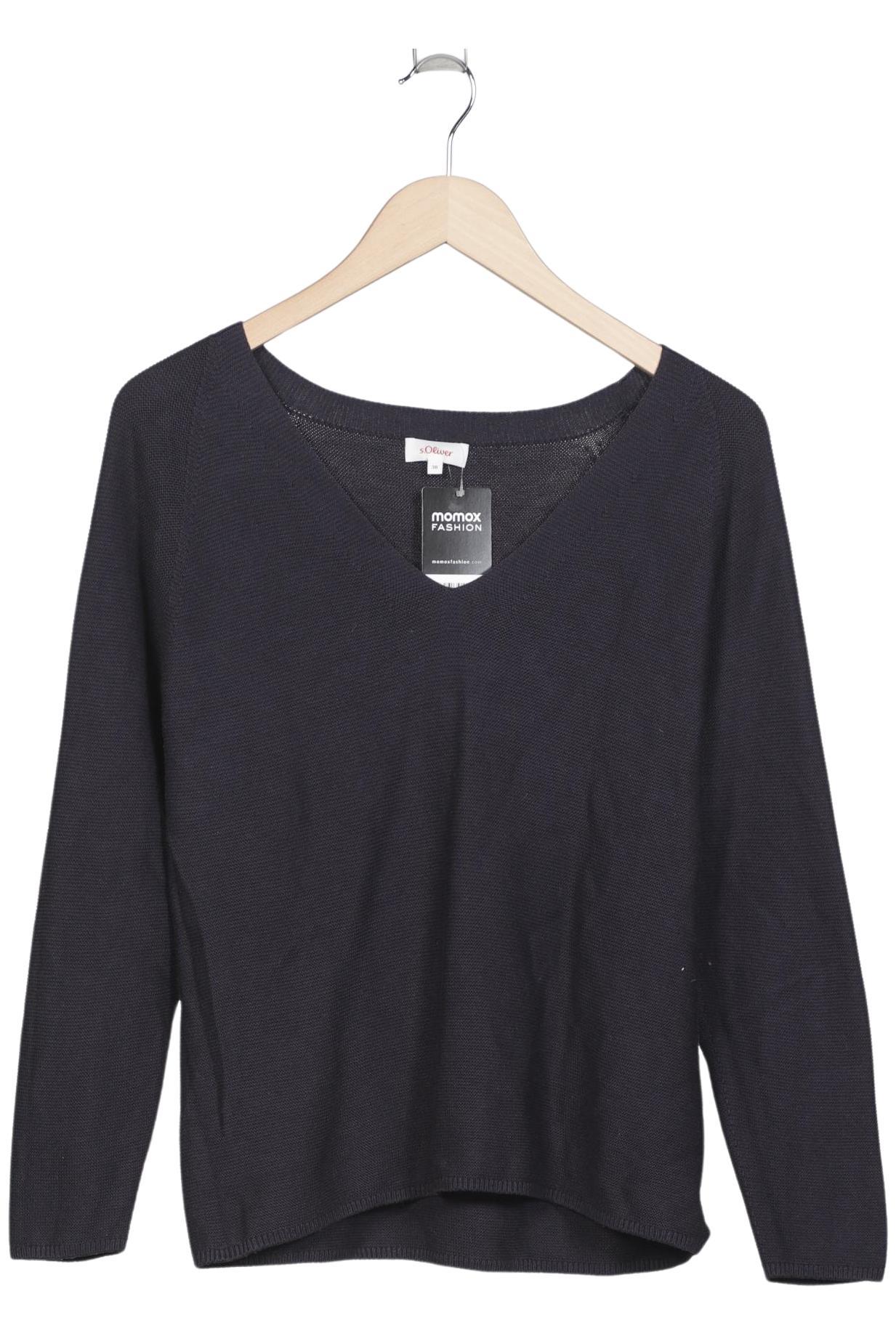 

s.Oliver Damen Pullover, marineblau, Gr. 38