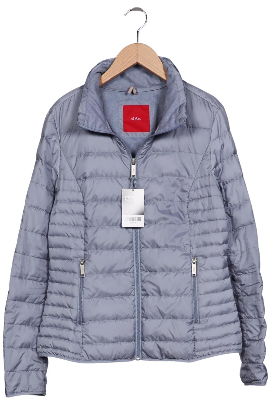 

s.Oliver Damen Jacke, hellblau, Gr. 36