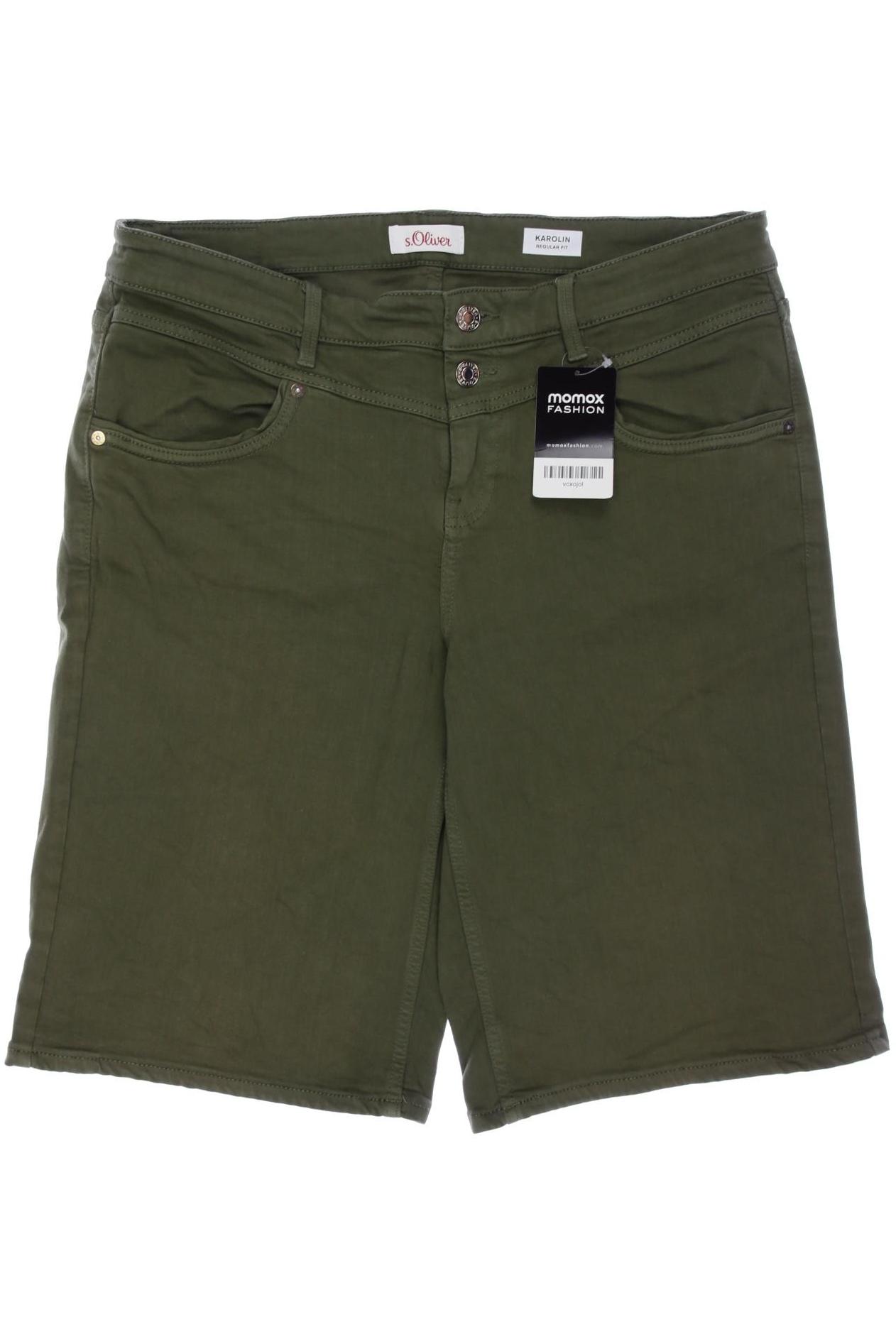 

s.Oliver Damen Shorts, grün, Gr. 40