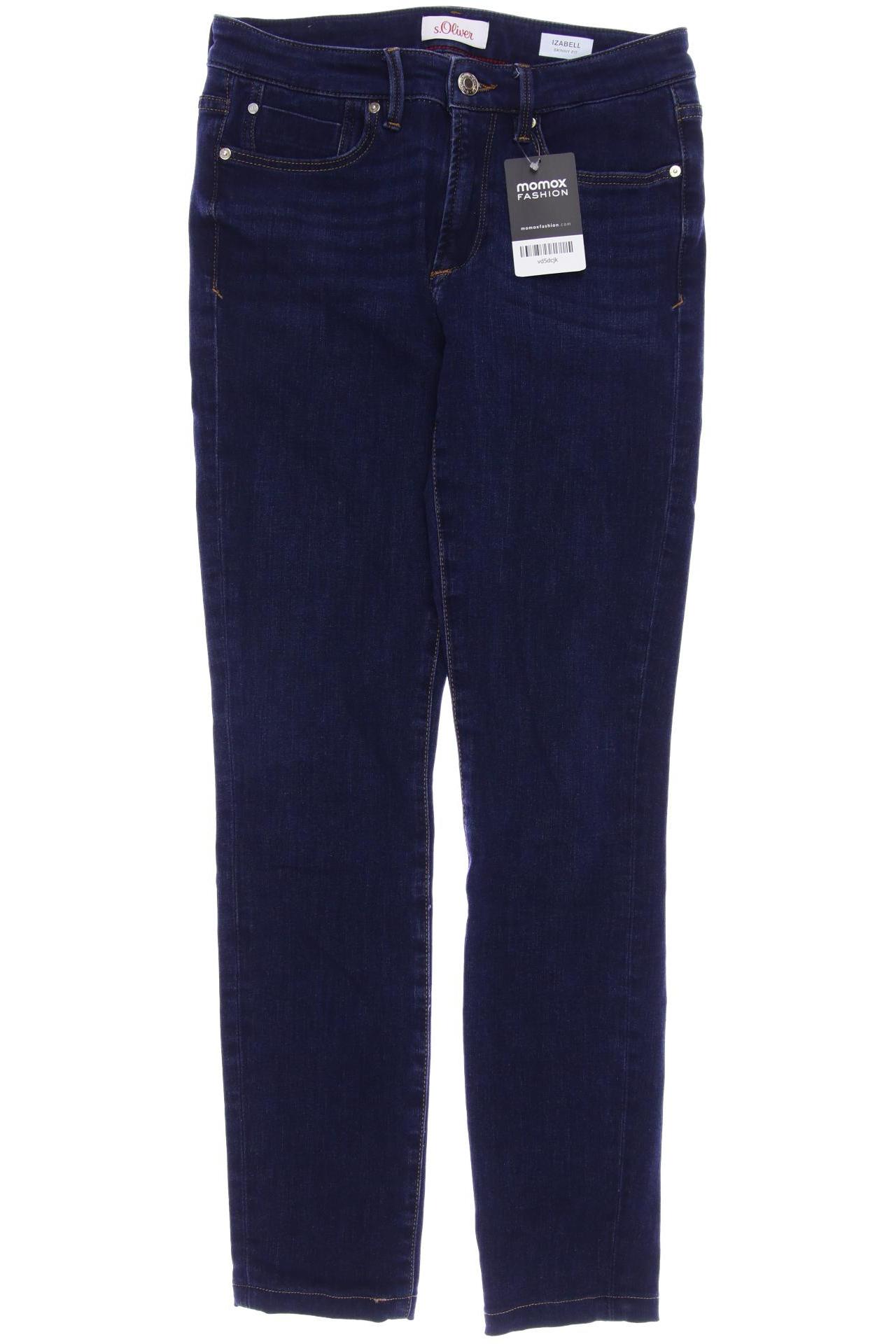 

s.Oliver Damen Jeans, marineblau