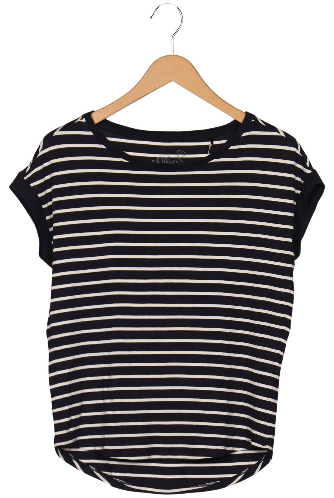 

s.Oliver Damen T-Shirt, marineblau, Gr. 36