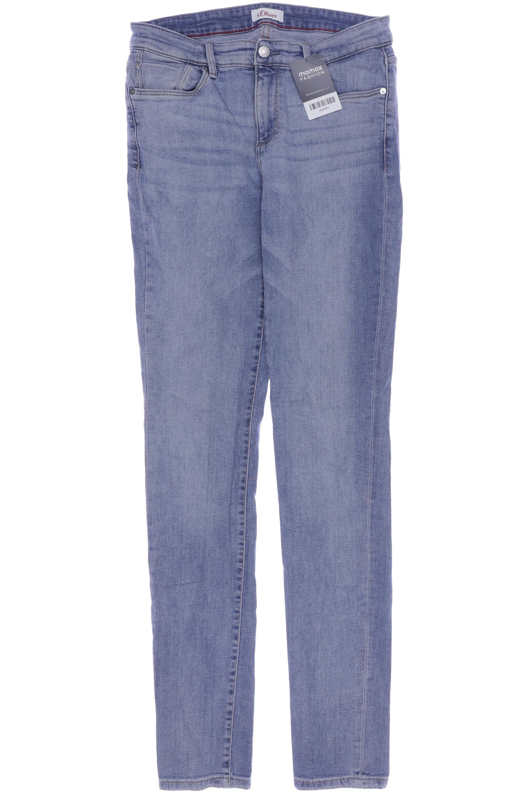 

s.Oliver Damen Jeans, blau