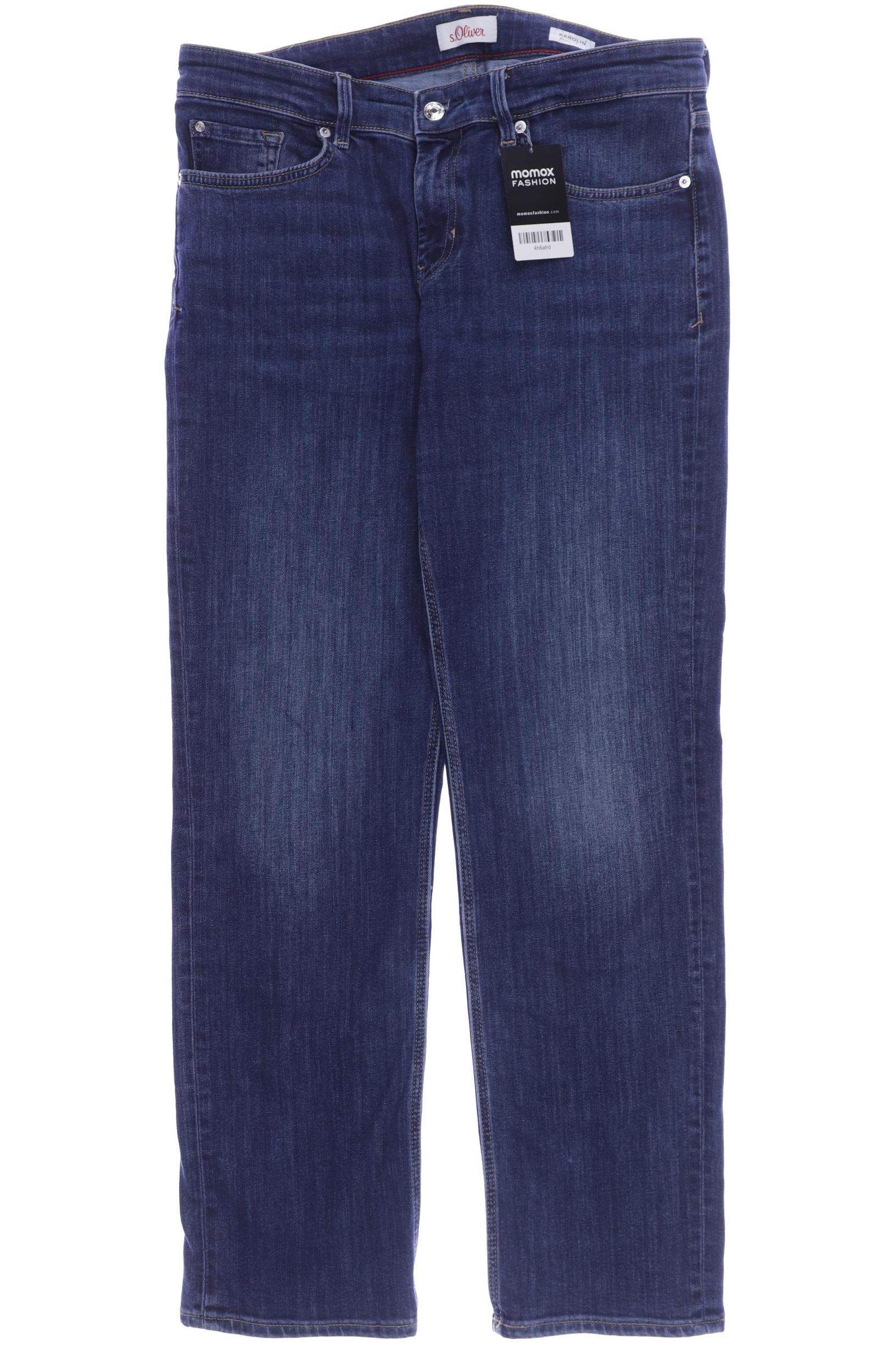 

s.Oliver Damen Jeans, blau