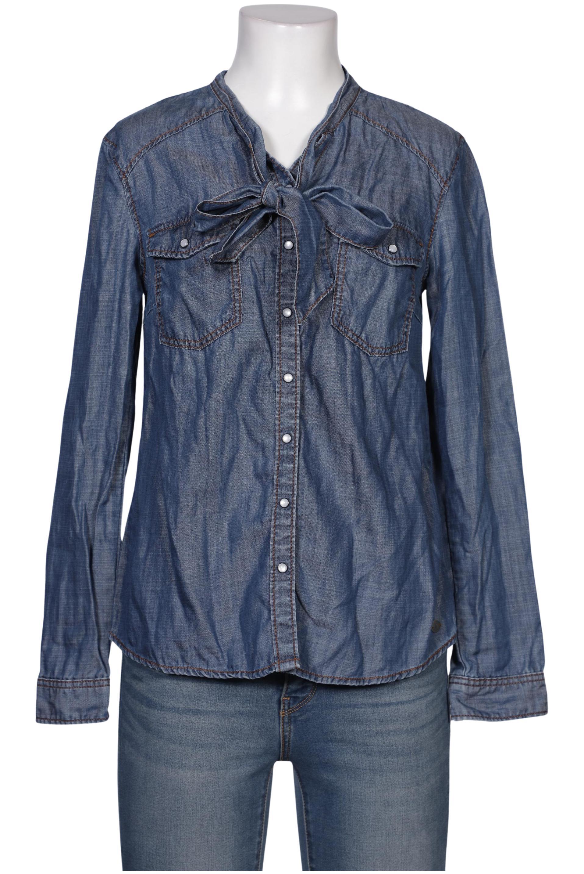 

s.Oliver Damen Bluse, blau, Gr. 36