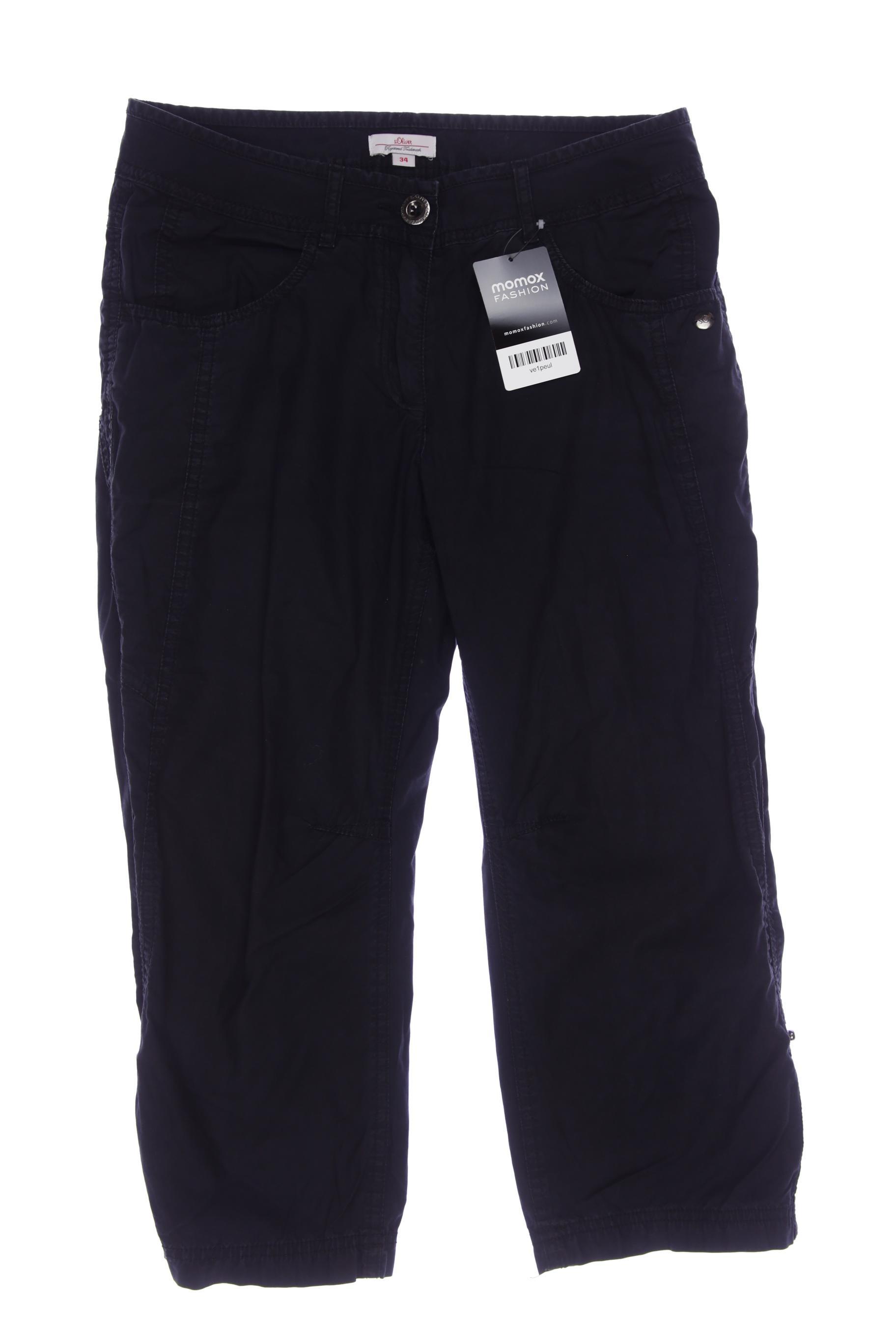 

s.Oliver Damen Stoffhose, schwarz, Gr. 34