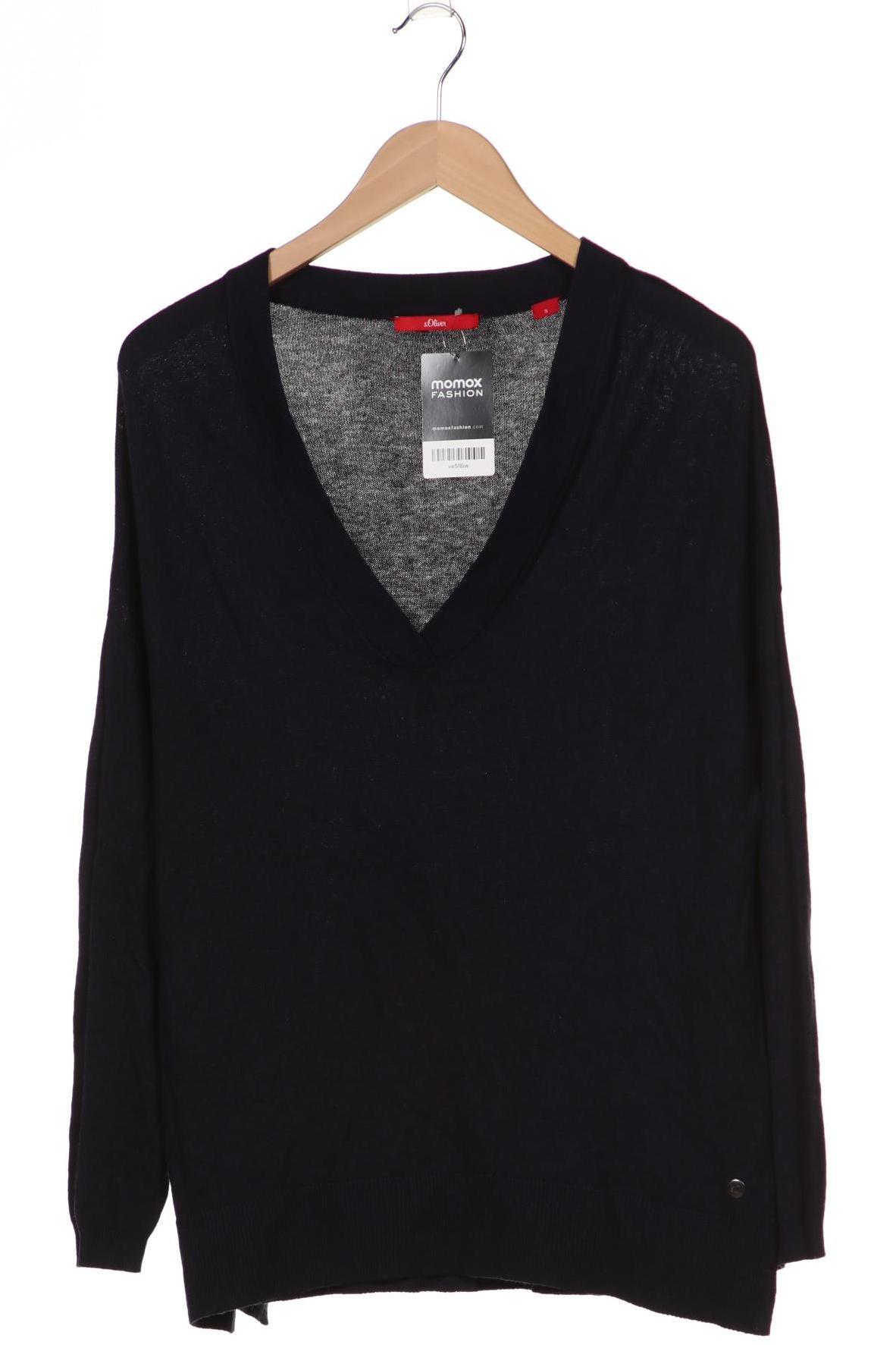 

s.Oliver Damen Pullover, marineblau