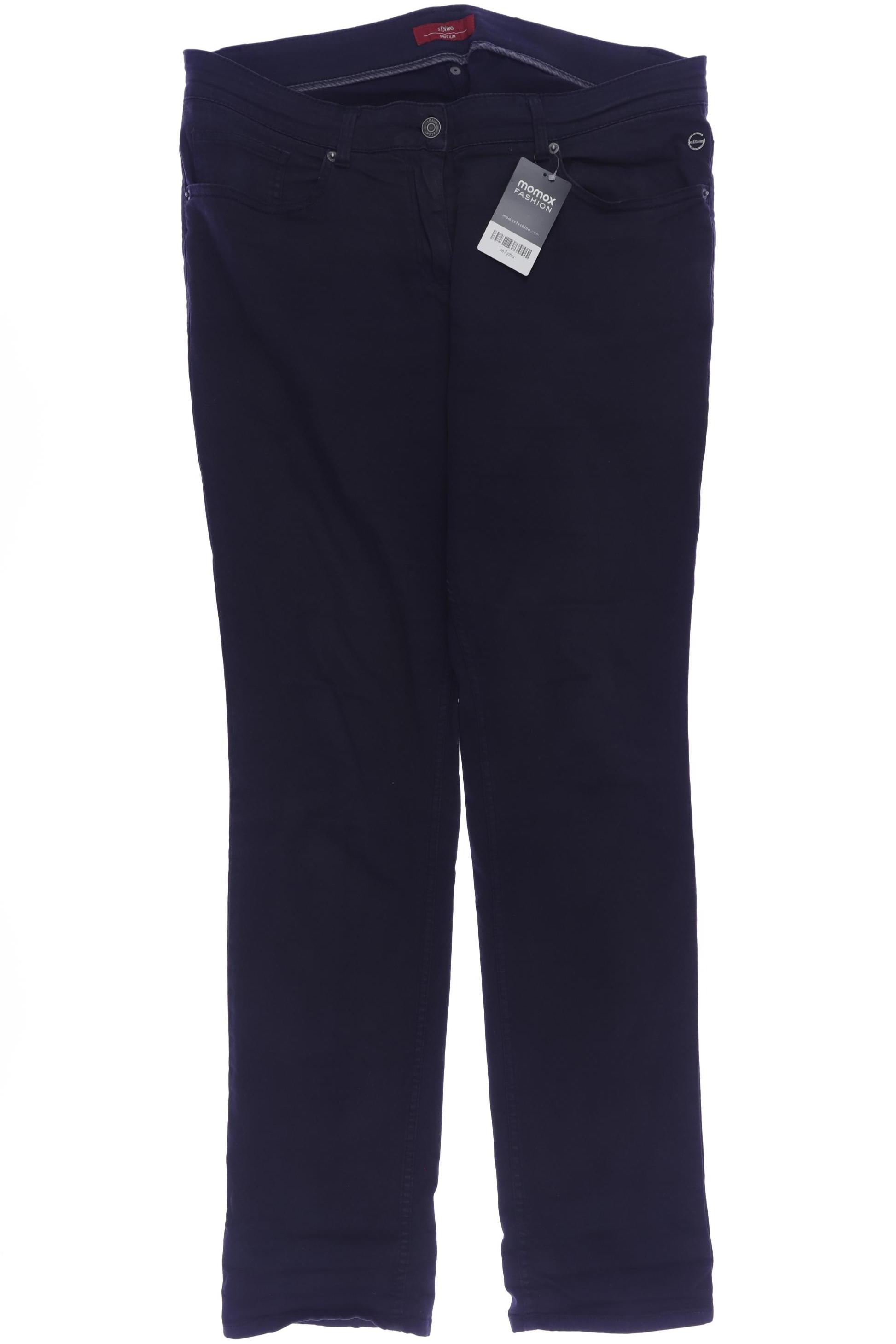 

s.Oliver Damen Stoffhose, marineblau, Gr. 44