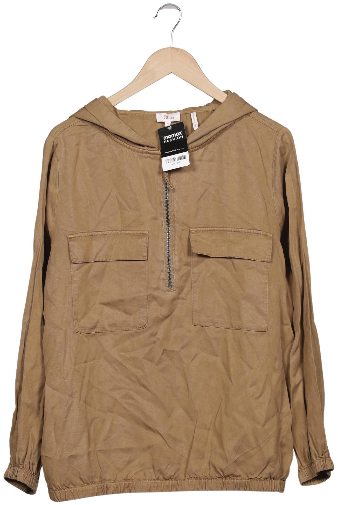 

s.Oliver Damen Kapuzenpullover, beige, Gr. 46