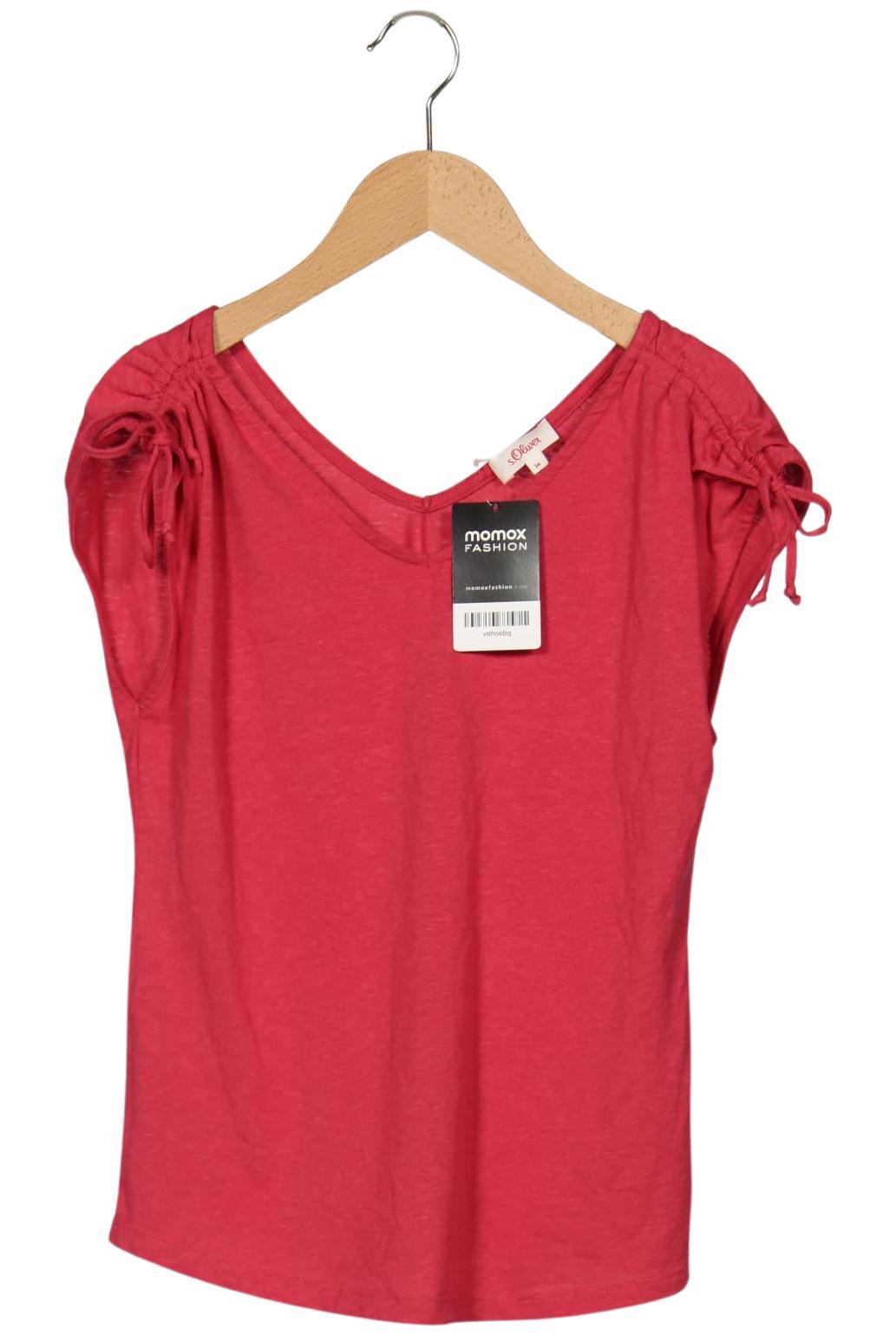 

s.Oliver Damen T-Shirt, pink, Gr. 34