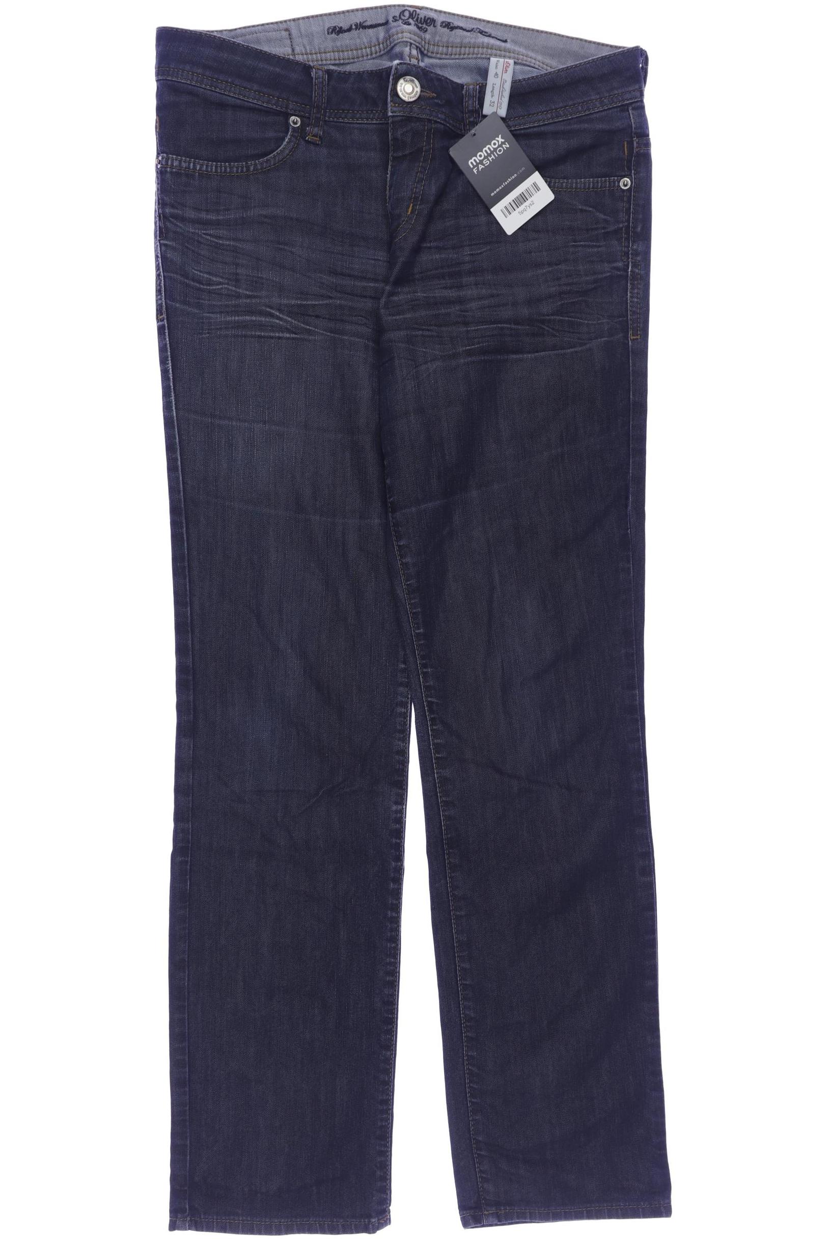 

s.Oliver Damen Jeans, marineblau, Gr. 40