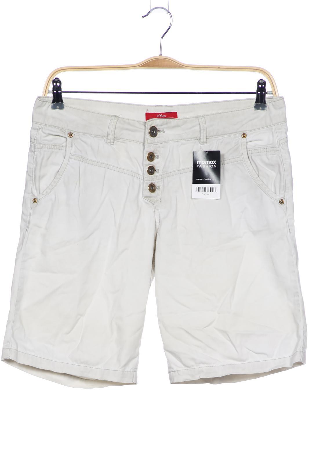 

s.Oliver Damen Shorts, beige, Gr. 34