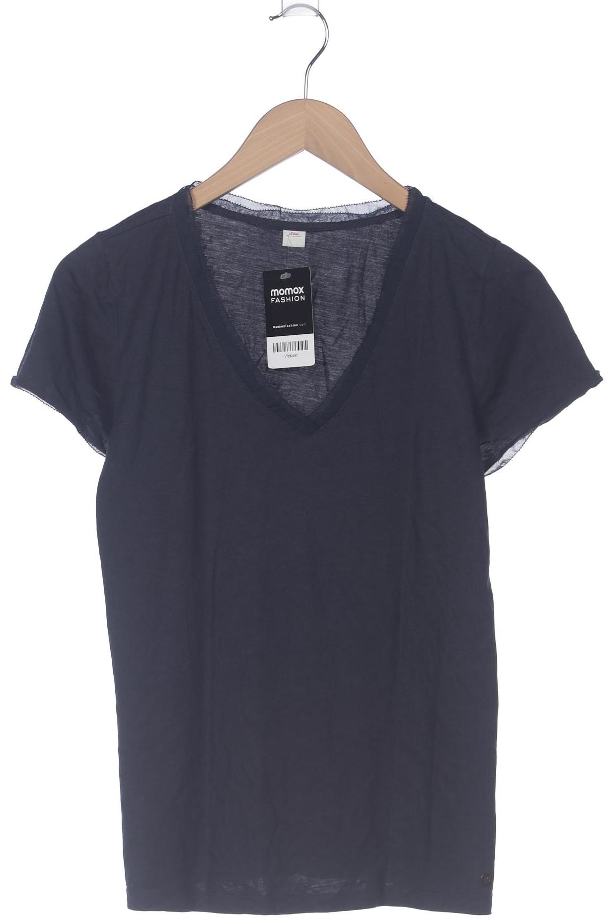 

s.Oliver Damen T-Shirt, marineblau, Gr. 40