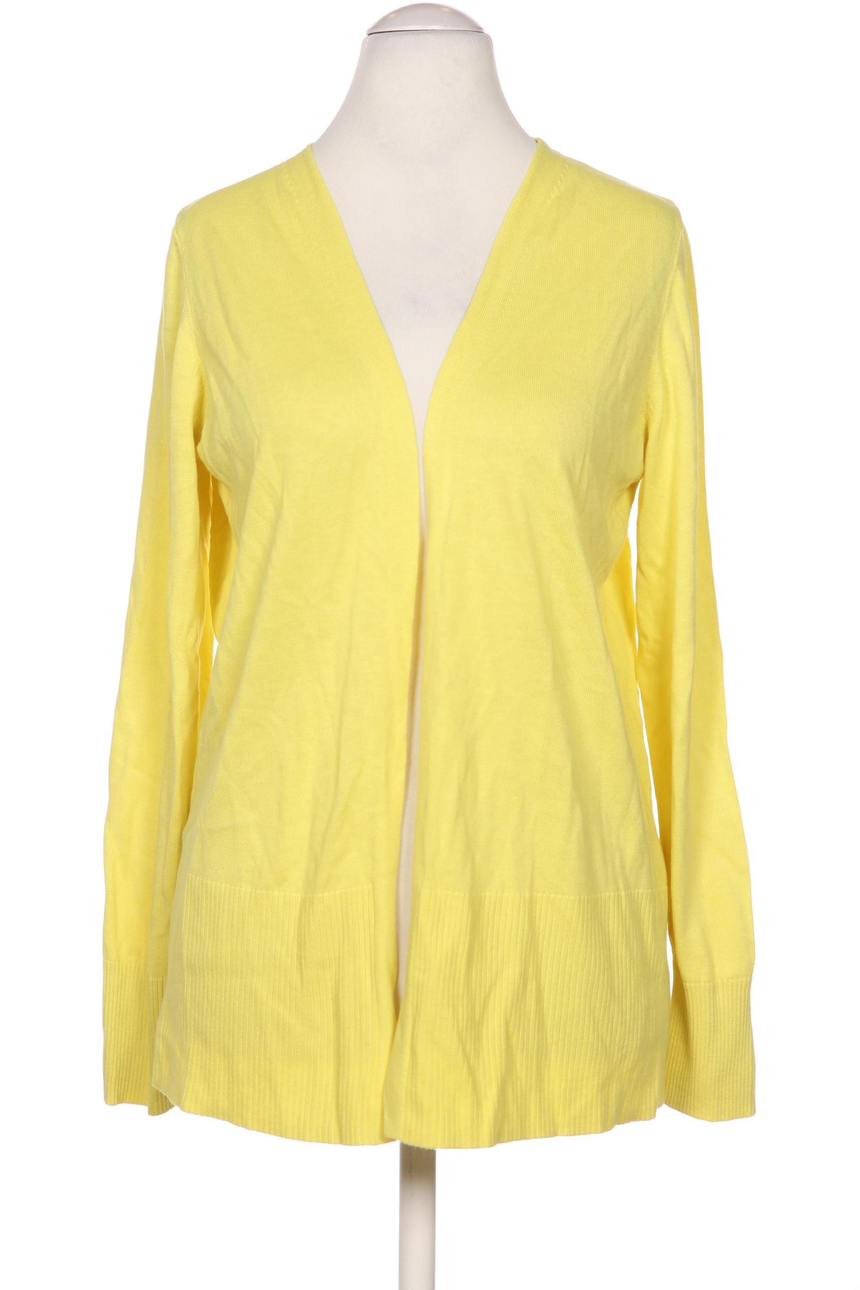 

s.Oliver Damen Strickjacke, gelb, Gr. 38