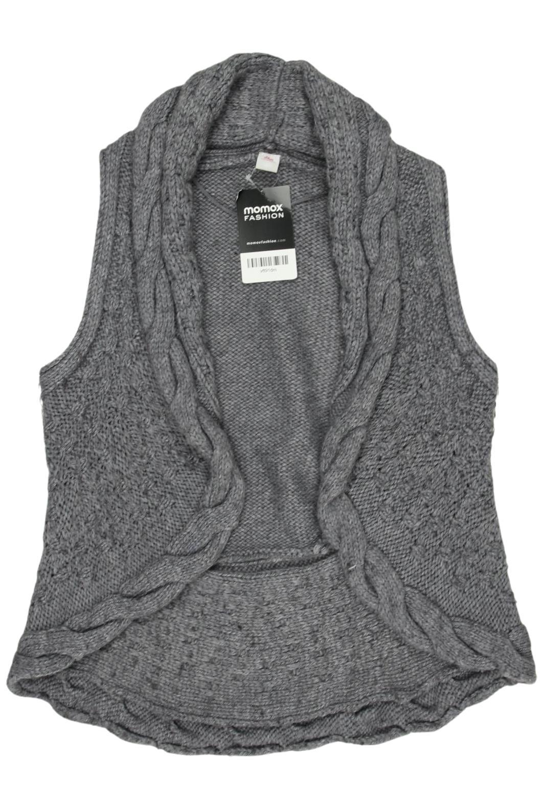 

s.Oliver Damen Weste, grau, Gr. 36