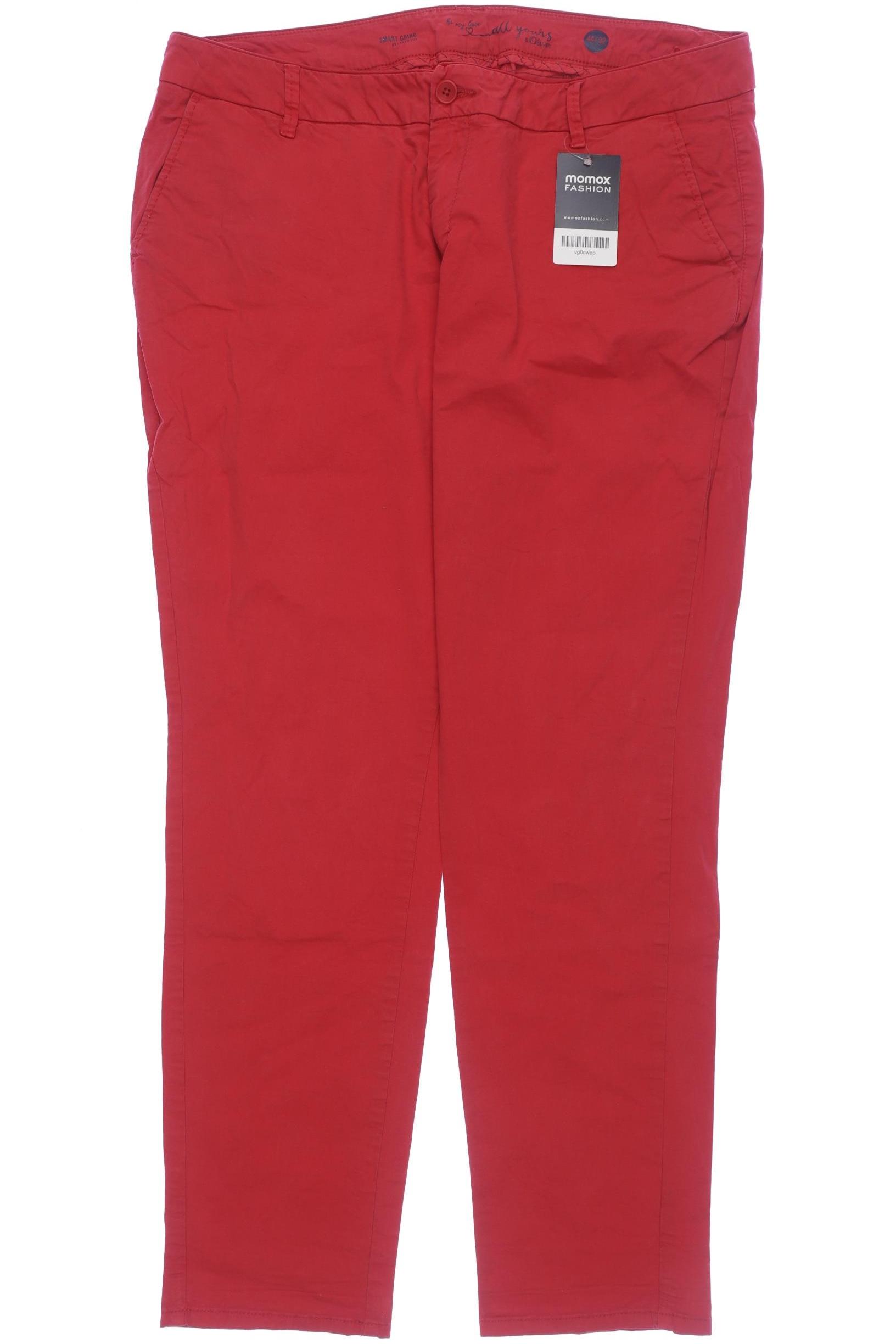 

s.Oliver Damen Stoffhose, rot, Gr. 44