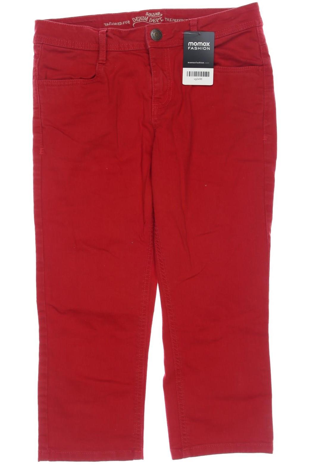 

s.Oliver Damen Jeans, rot, Gr. 34