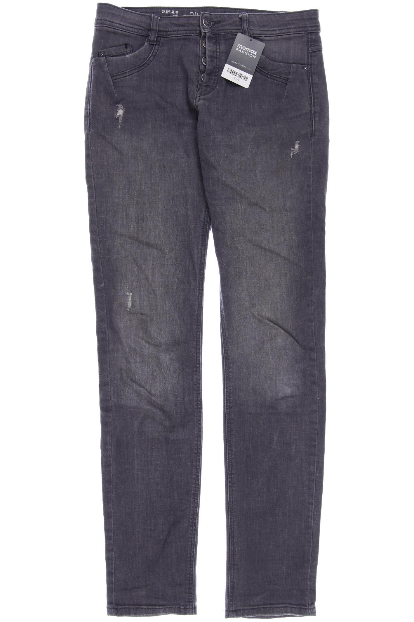

s.Oliver Damen Jeans, grau, Gr. 34