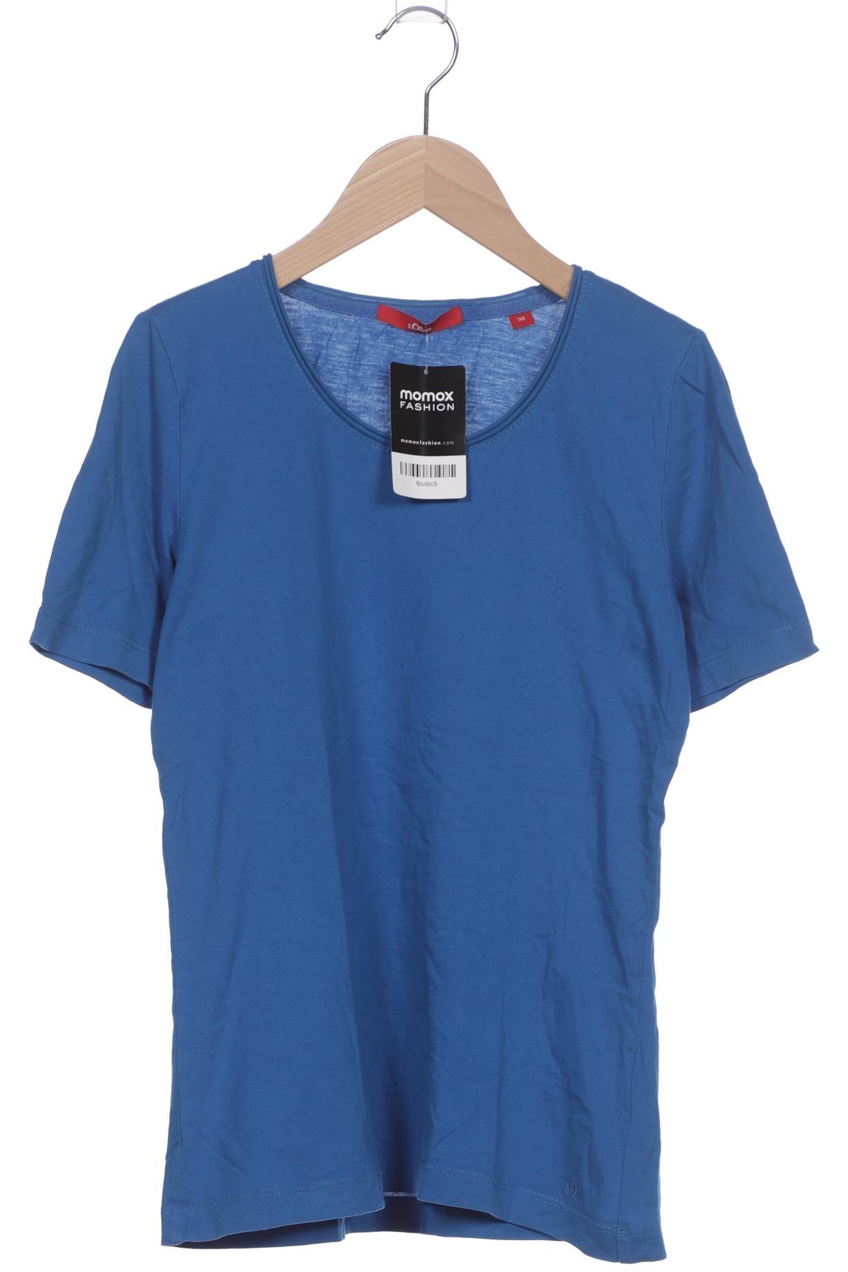 

s.Oliver Damen T-Shirt, blau, Gr. 38