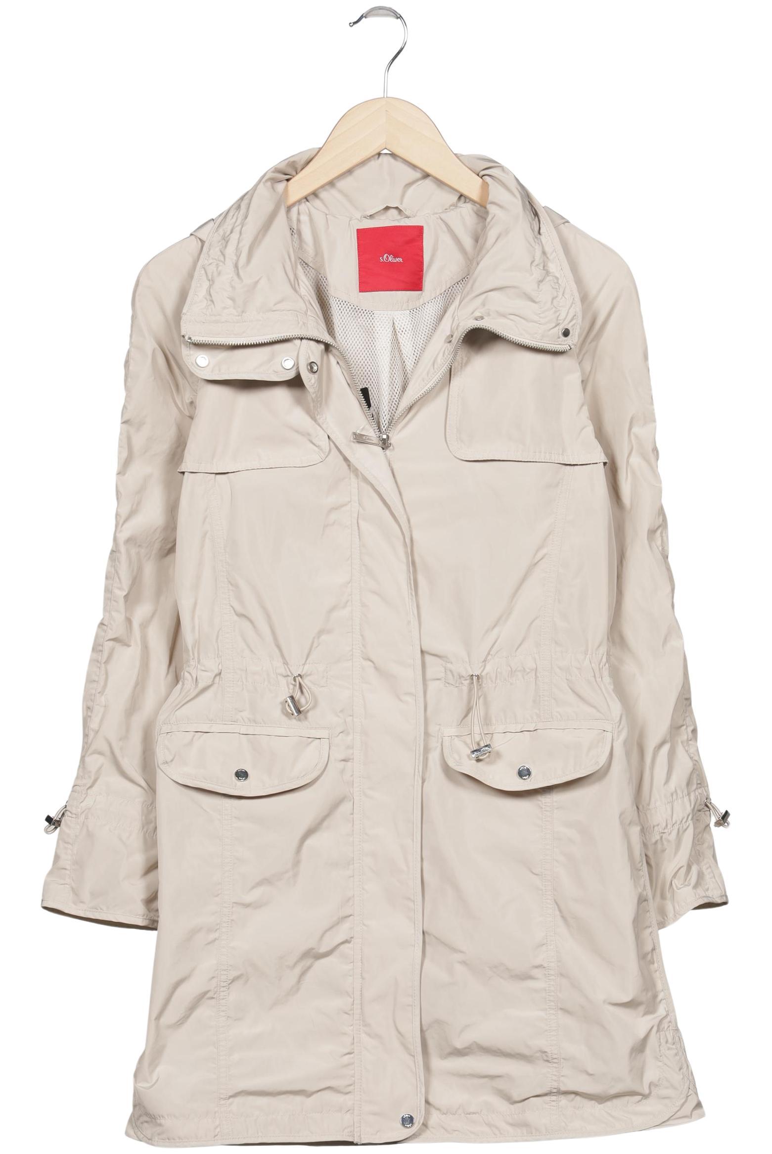 

s.Oliver Damen Mantel, beige, Gr. 36