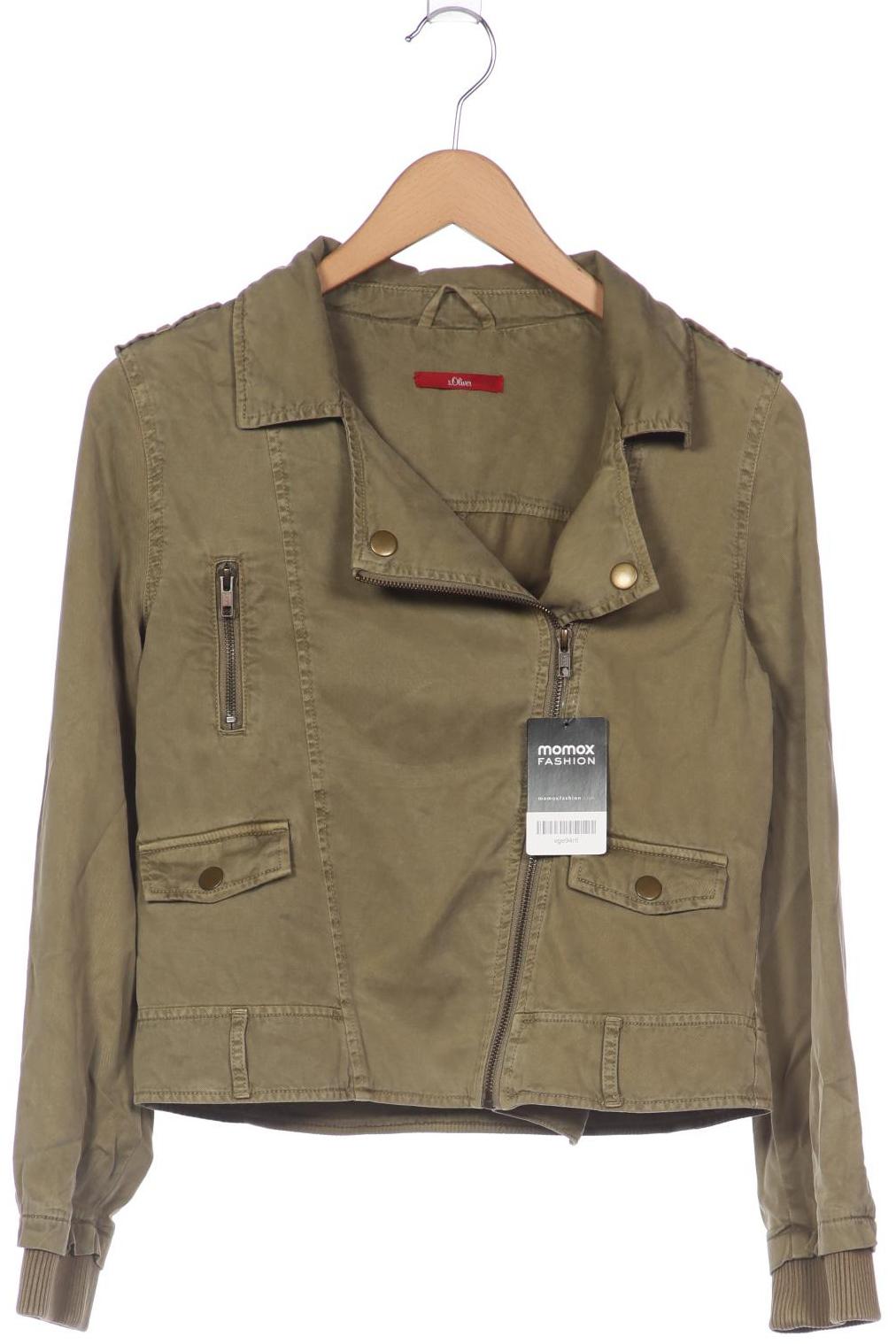 

s.Oliver Damen Jacke, grün, Gr. 38