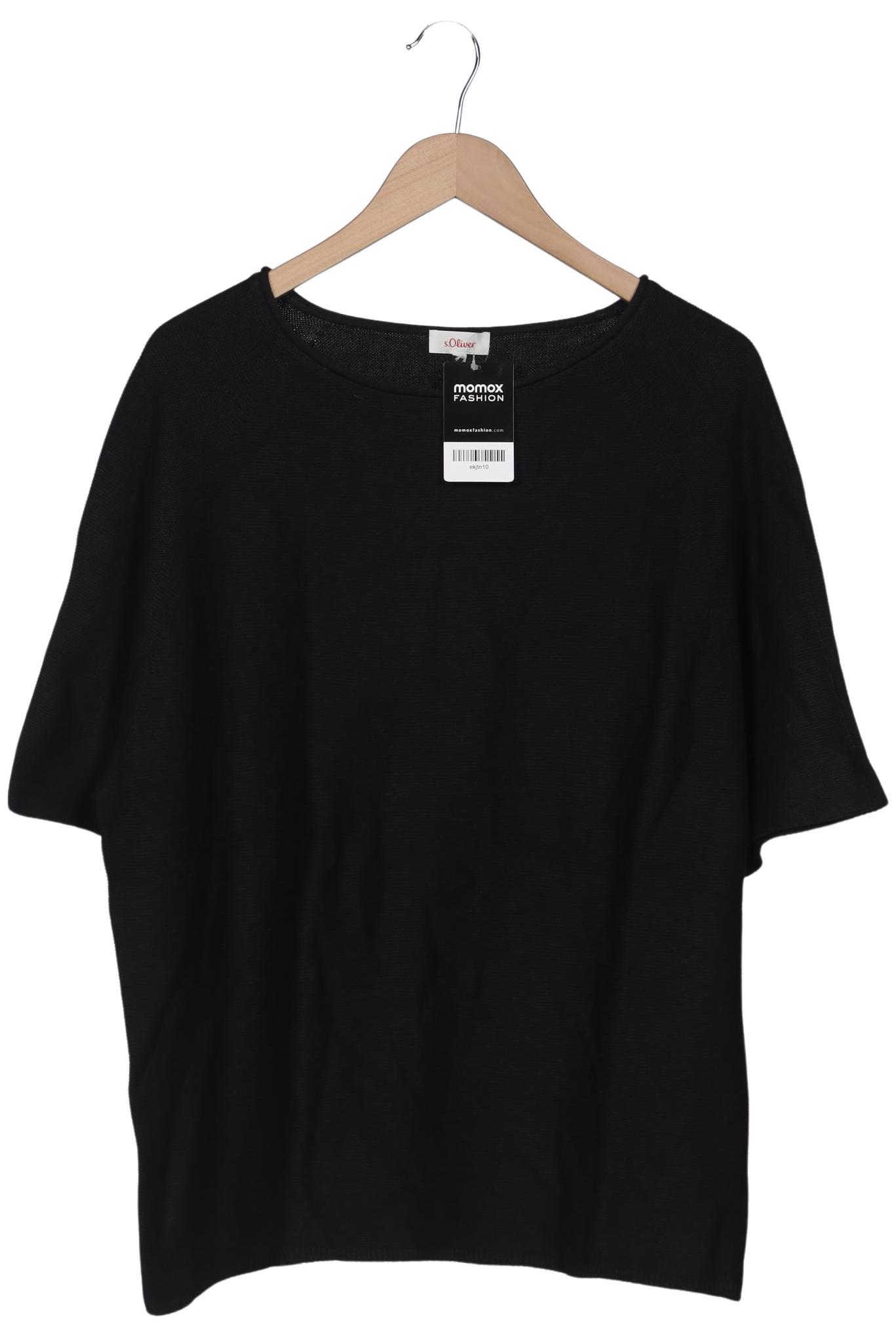 

s.Oliver Damen Pullover, schwarz, Gr. 48