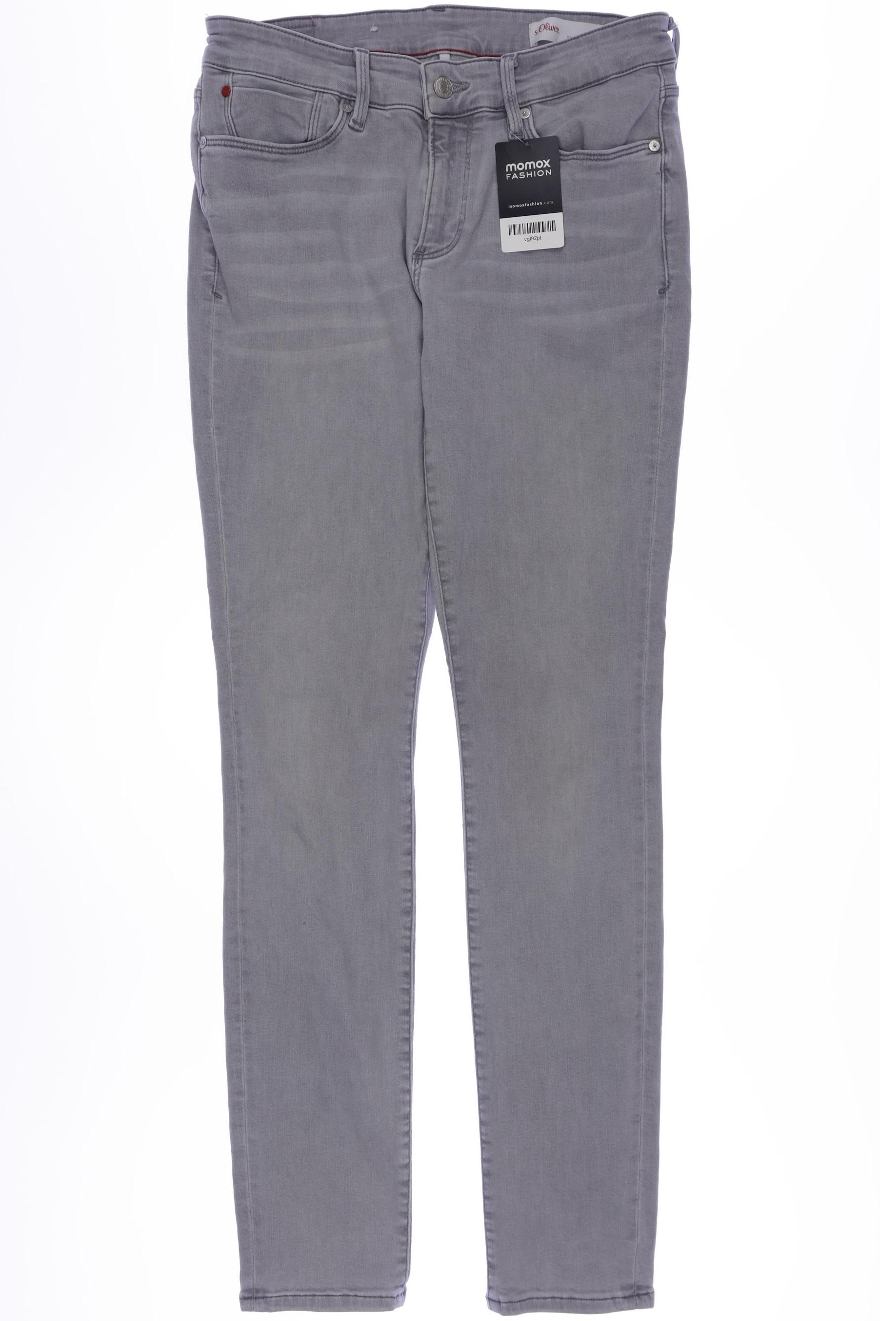 

s.Oliver Damen Jeans, grau, Gr. 38