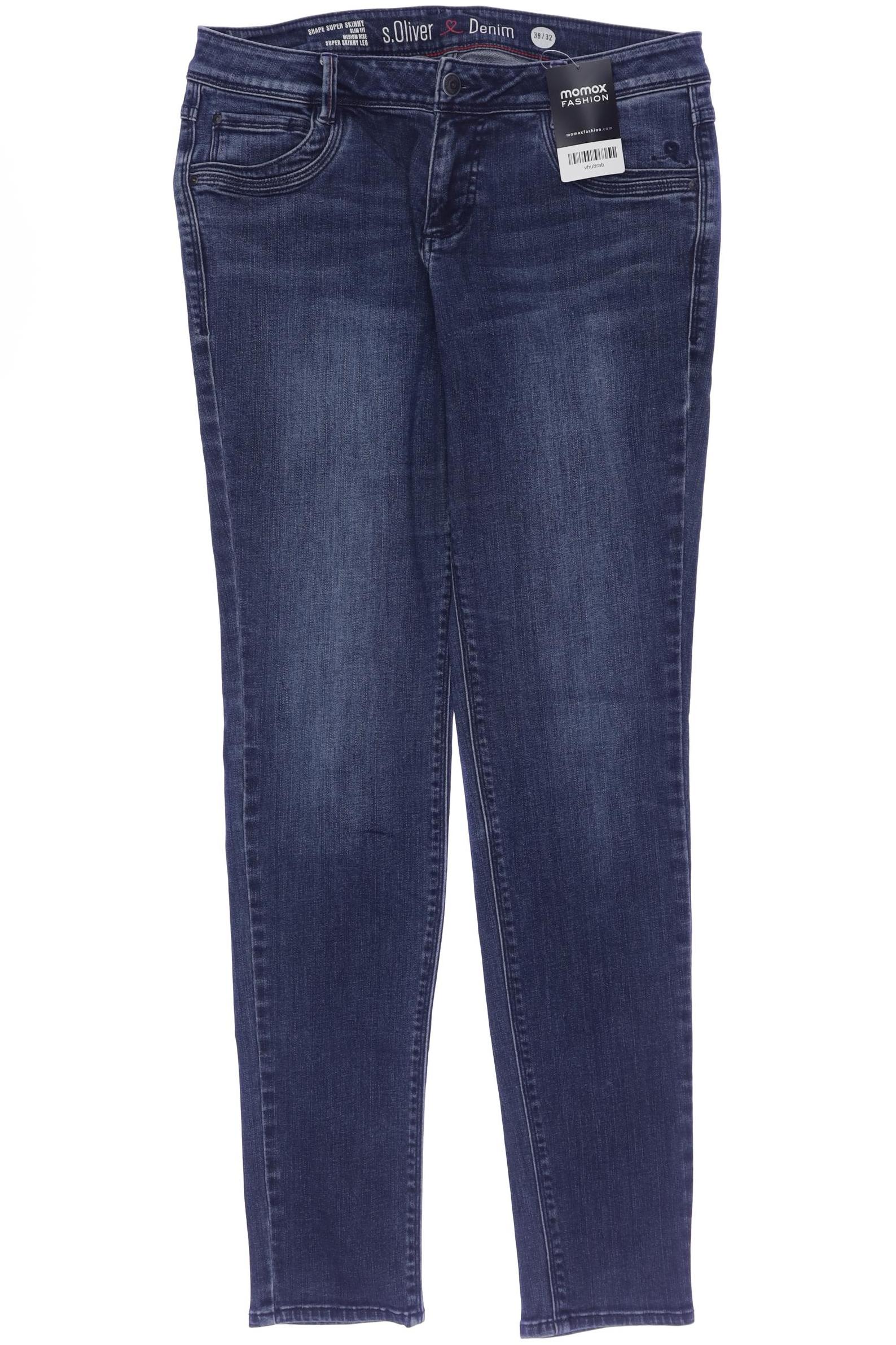 

s.Oliver Damen Jeans, marineblau, Gr. 38