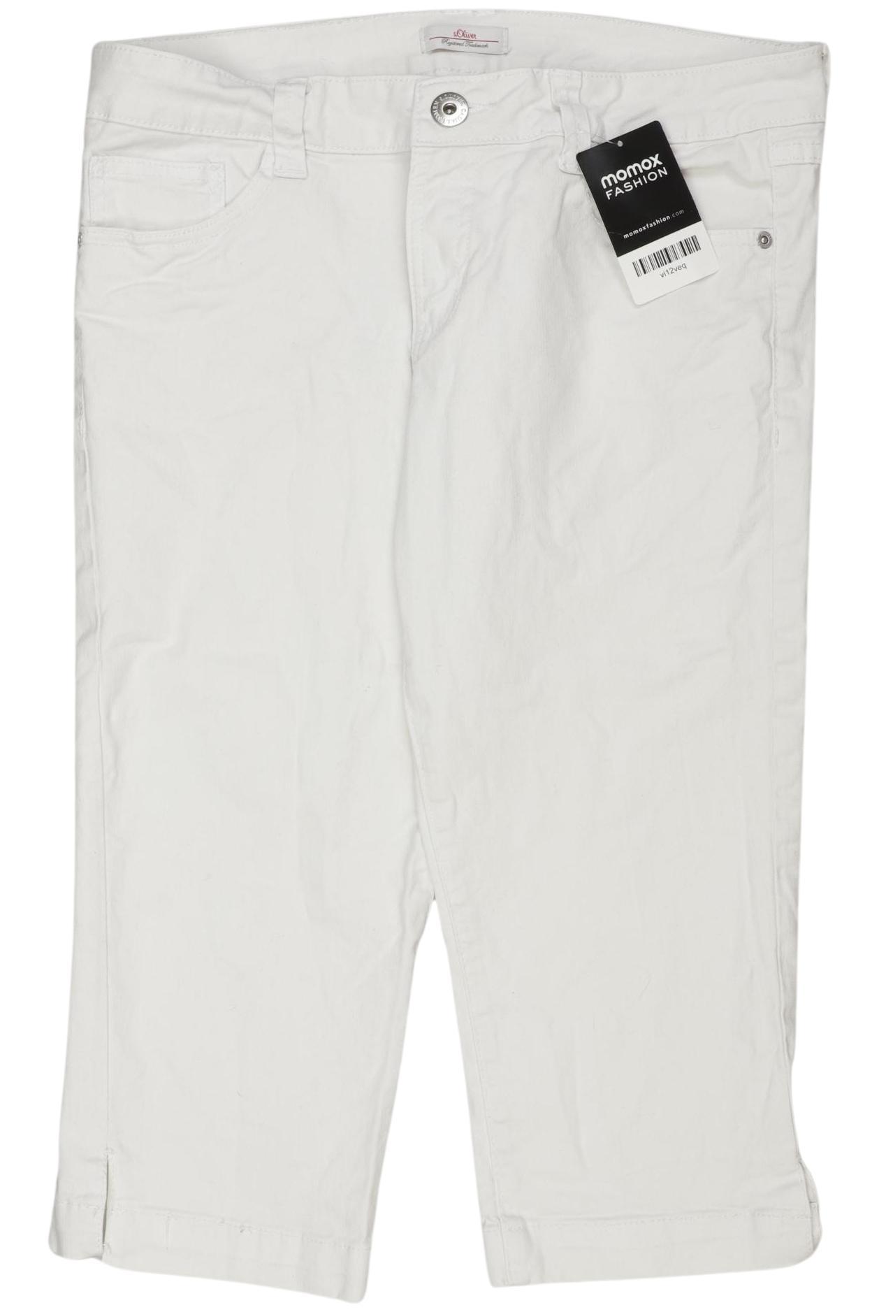 

s.Oliver Damen Shorts, weiß, Gr. 38