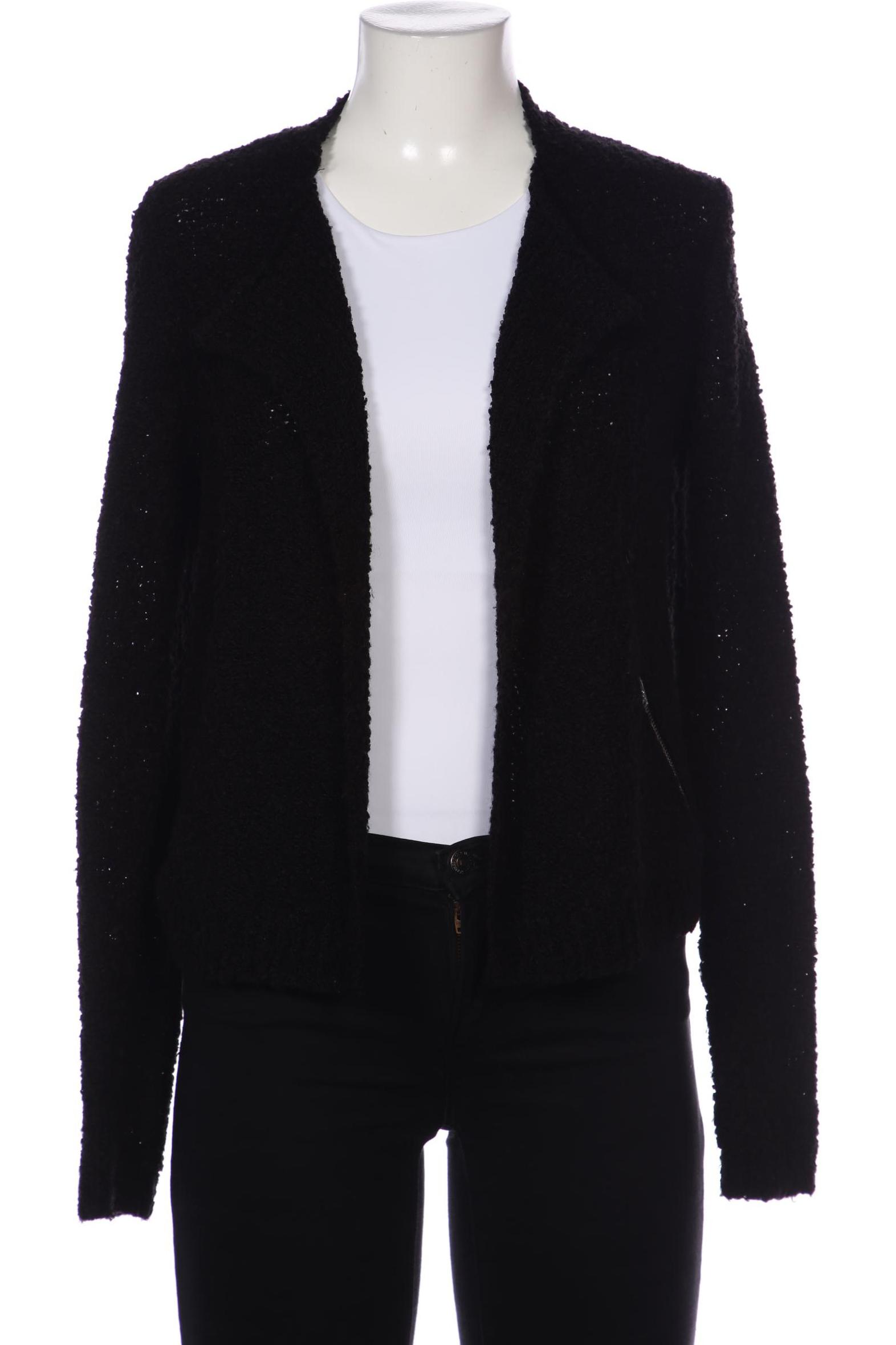 

s.Oliver Damen Strickjacke, schwarz, Gr. 38