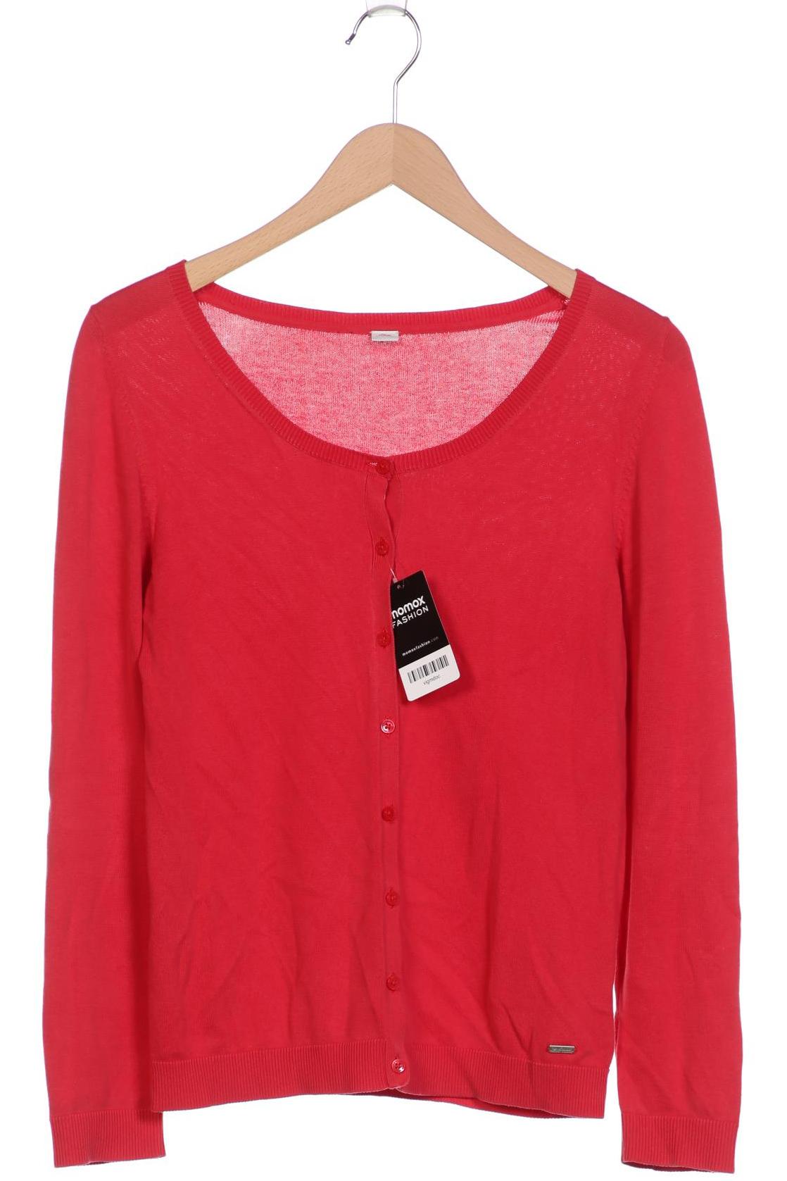

s.Oliver Damen Strickjacke, rot, Gr. 40