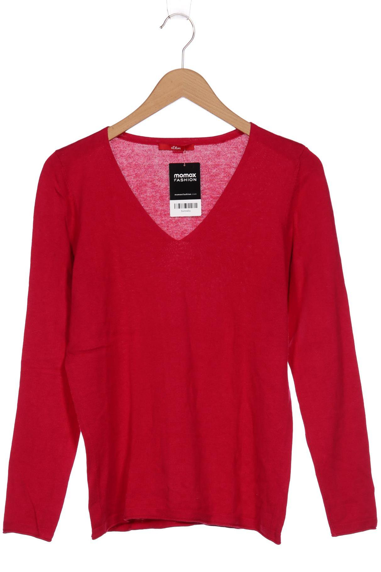 

s.Oliver Damen Pullover, rot, Gr. 38