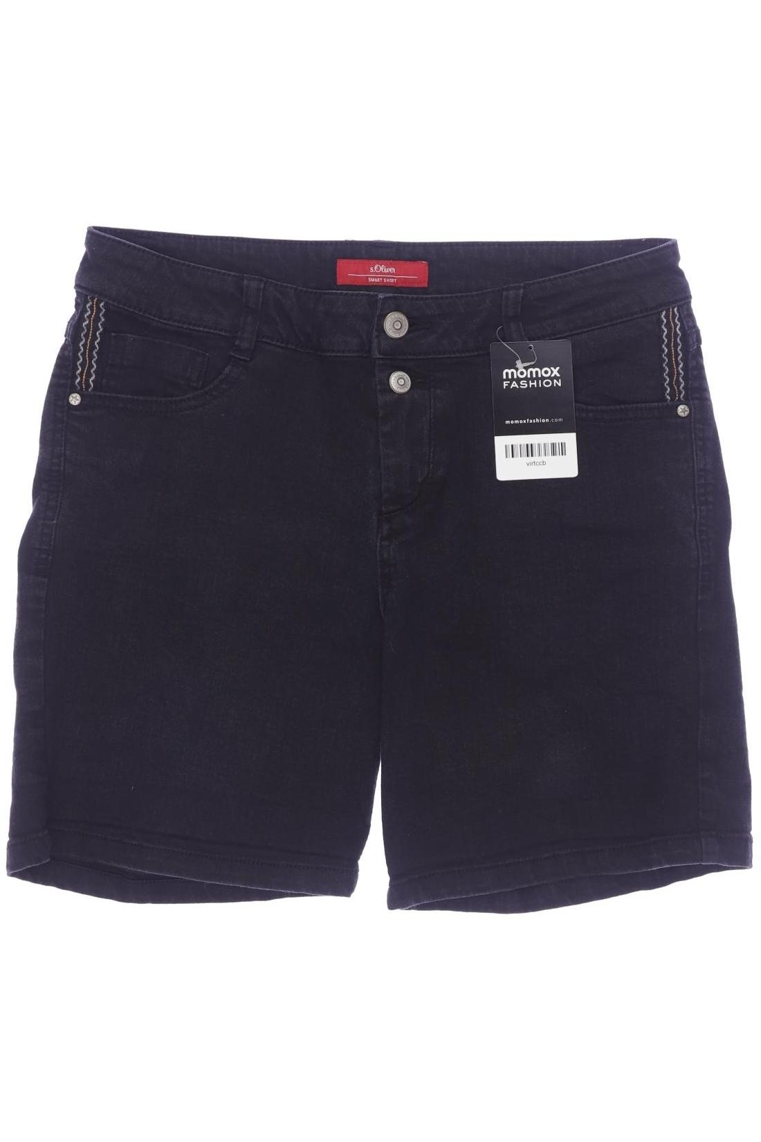 

s.Oliver Damen Shorts, schwarz, Gr. 36