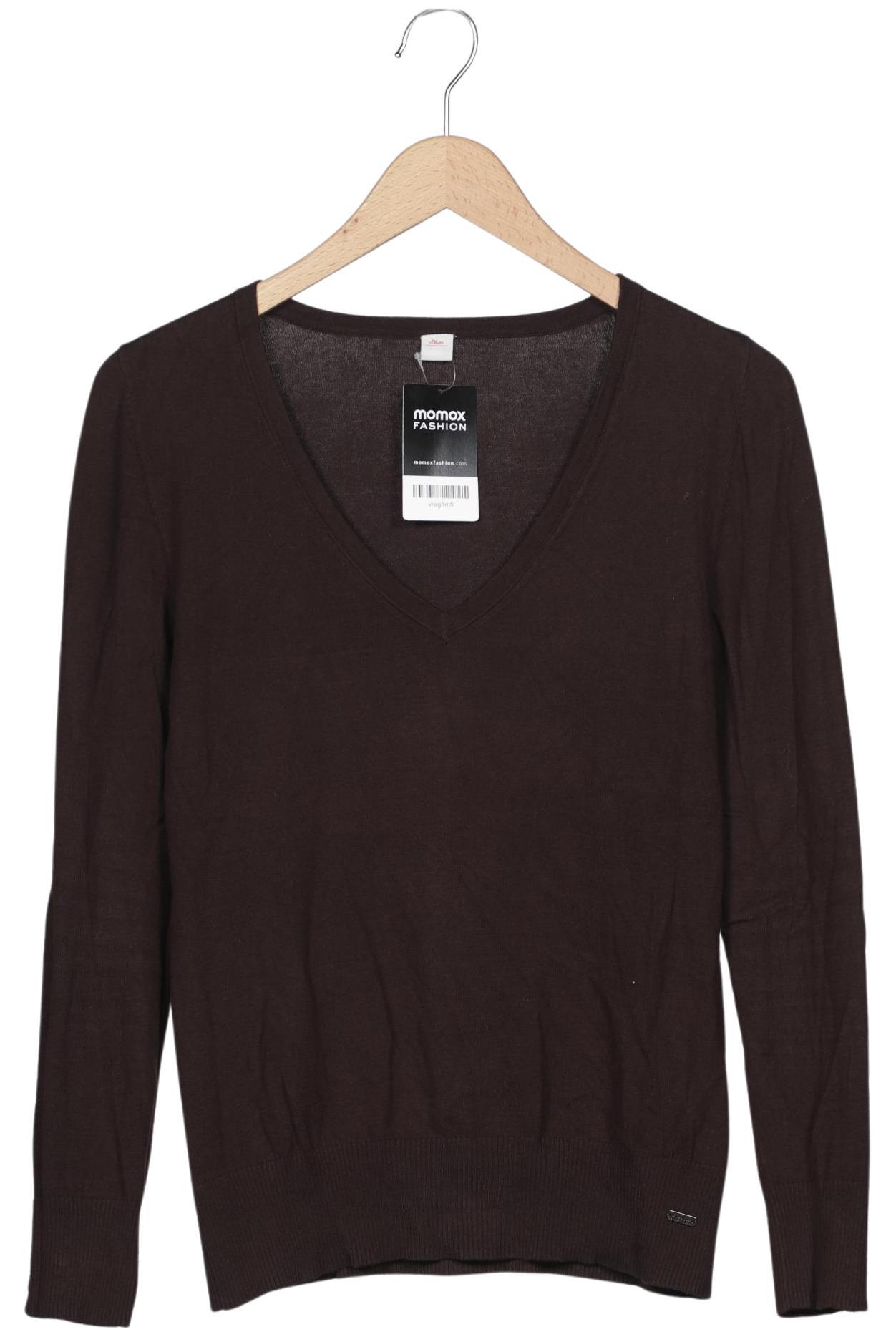 

s.Oliver Damen Pullover, braun, Gr. 38