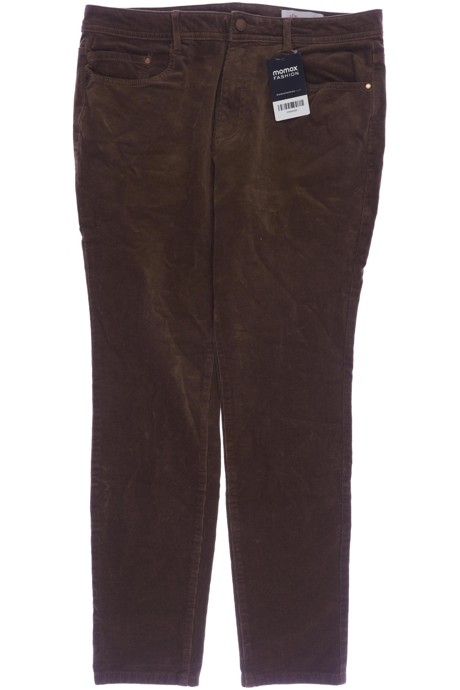 

s.Oliver Damen Stoffhose, braun, Gr. 42