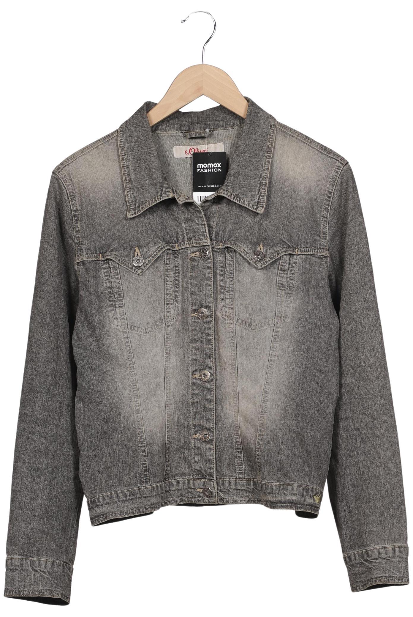 

s.Oliver Damen Jacke, grau, Gr. 38