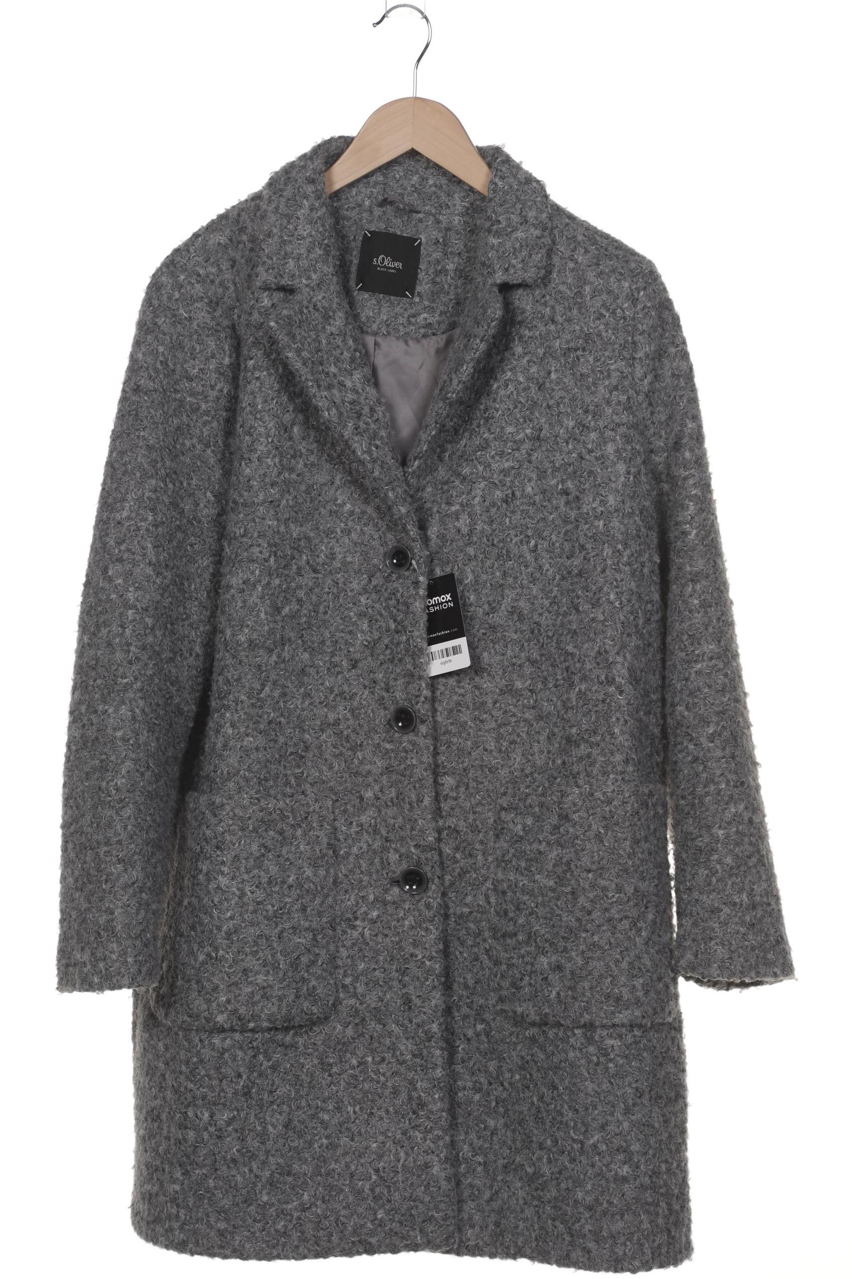 

s.Oliver Damen Mantel, grau, Gr. 44
