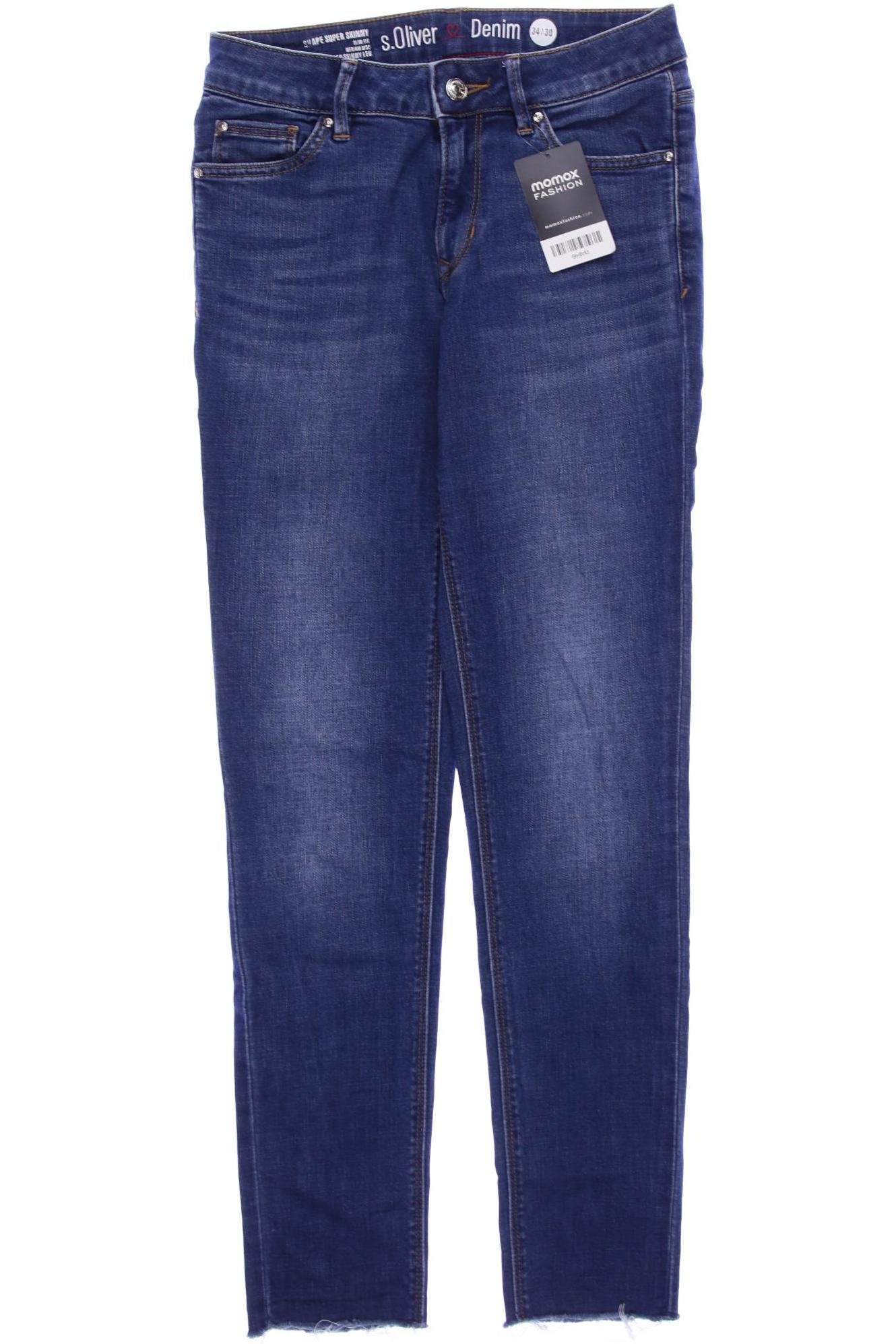 

s.Oliver Damen Jeans, blau, Gr. 34