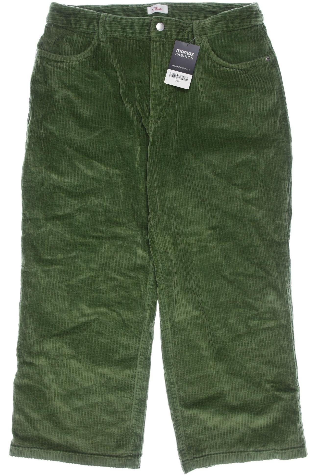 

s.Oliver Damen Stoffhose, grün, Gr. 42