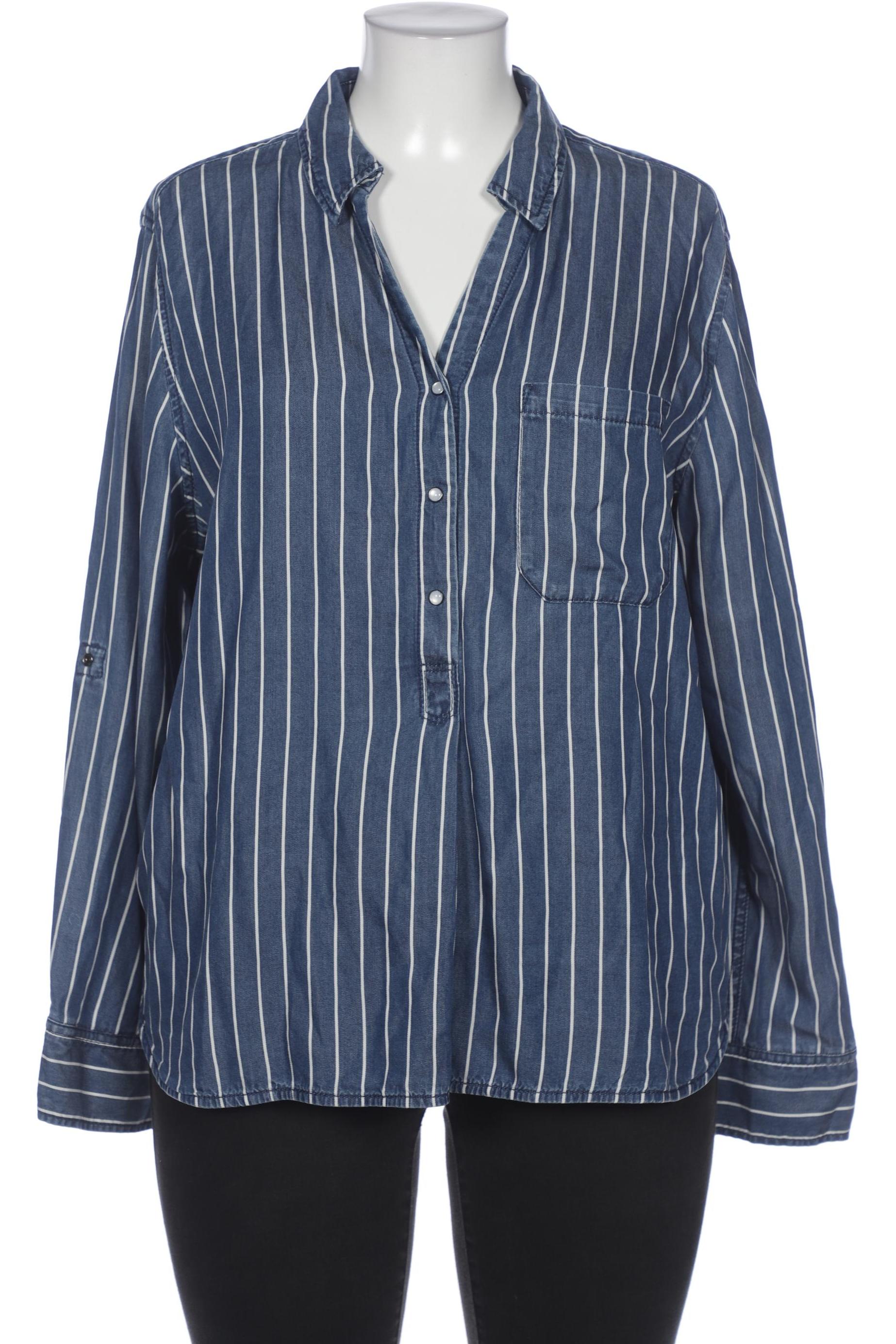 

s.Oliver Damen Bluse, blau, Gr. 44