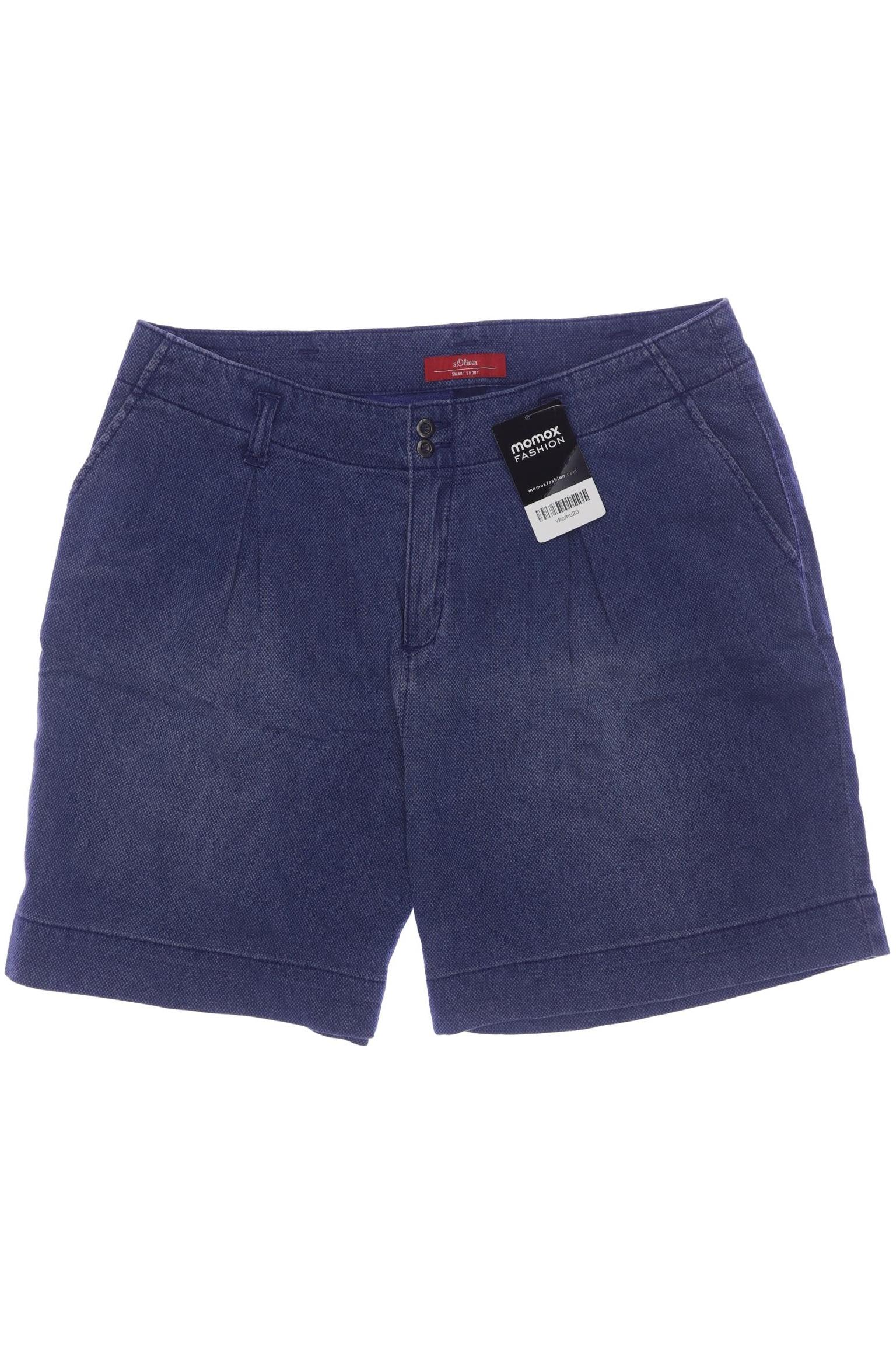 

s.Oliver Damen Shorts, blau, Gr. 40