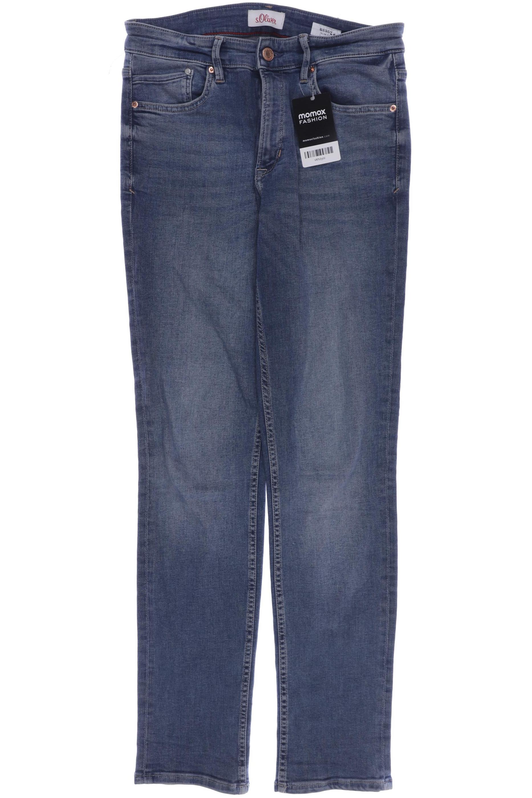 

s.Oliver Damen Jeans, blau