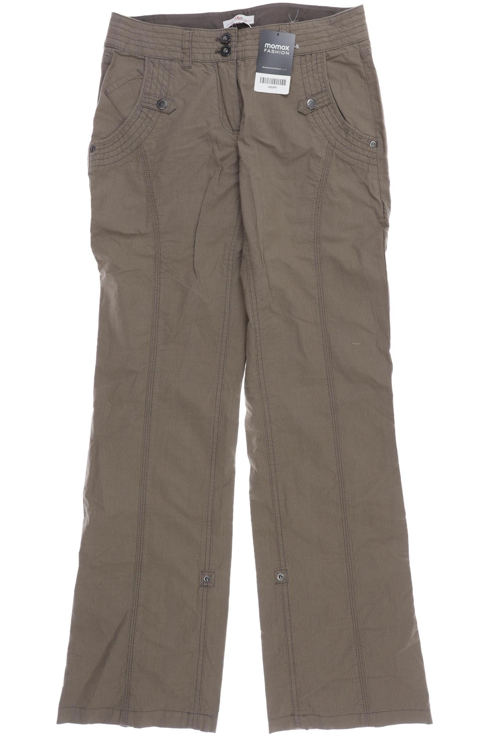 

s.Oliver Damen Stoffhose, braun, Gr. 34