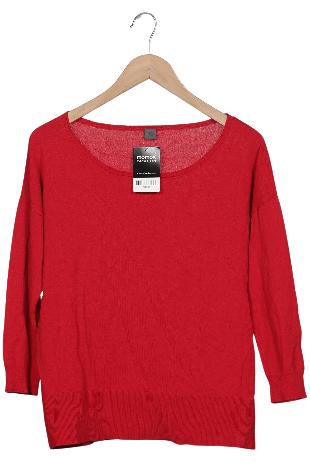 

s.Oliver Damen Pullover, rot, Gr. 40