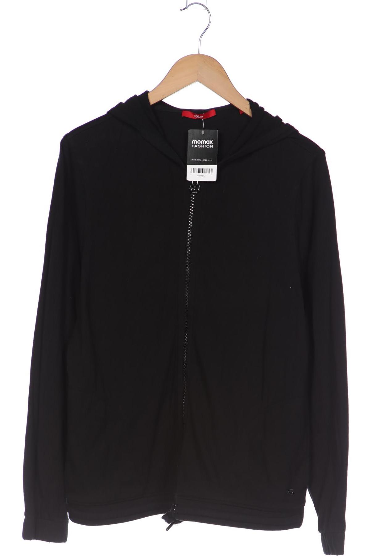 

s.Oliver Damen Kapuzenpullover, schwarz
